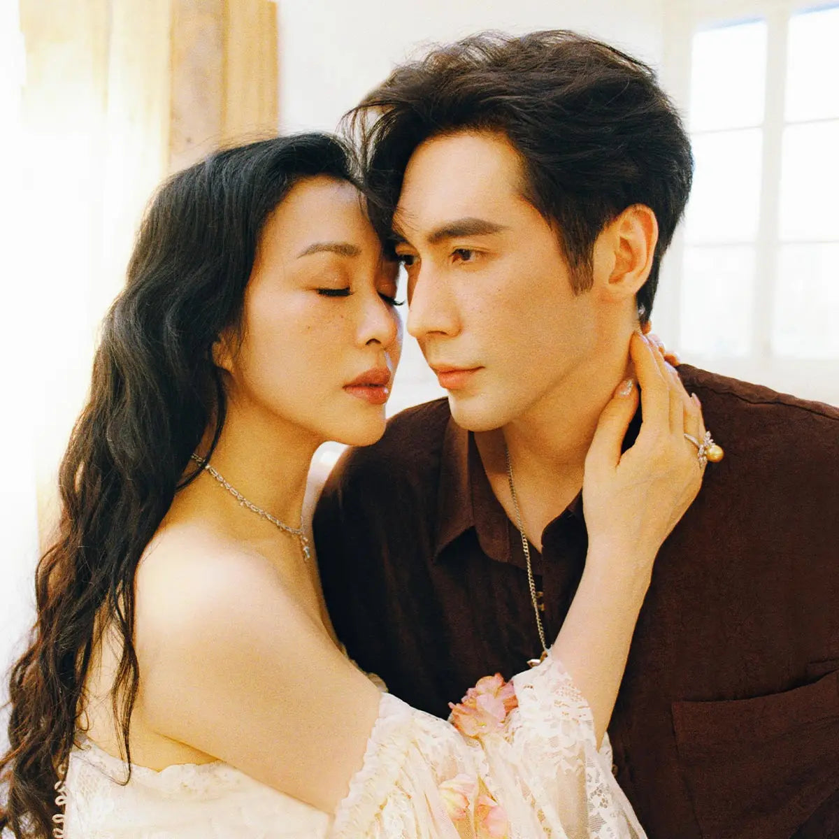 鐘麗緹&張倫碩 AWNL髮晶 情侶時空幻境 情侶項鍊