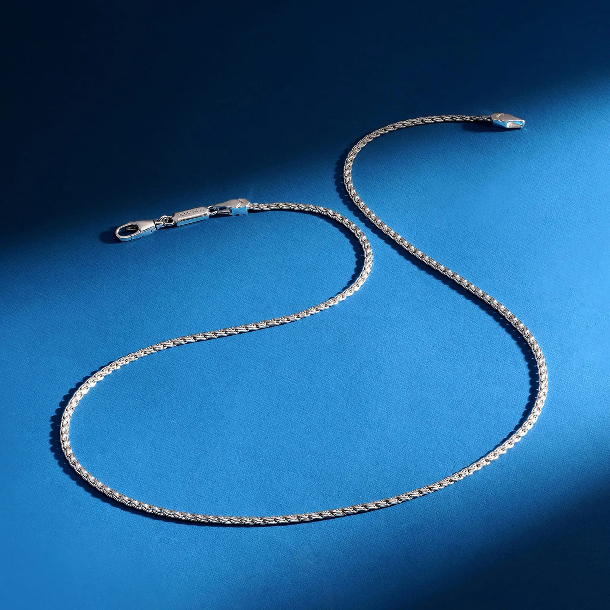 純銀 密宗 編織鏈條項鍊 - AWNL Taiwan