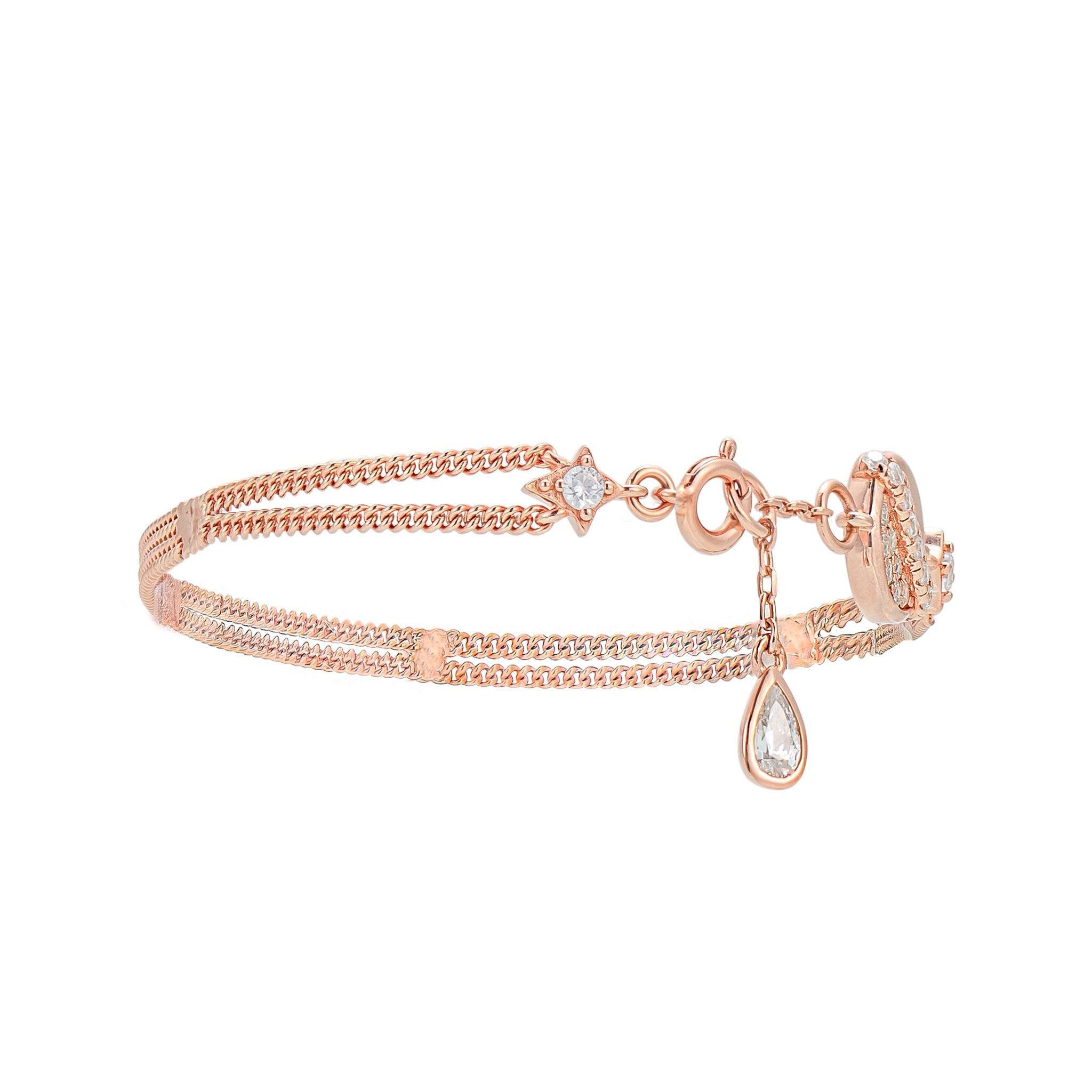 AWNL 瑞典珠寶 小飛碟 女士手鍊 純銀手鍊 女士禮物