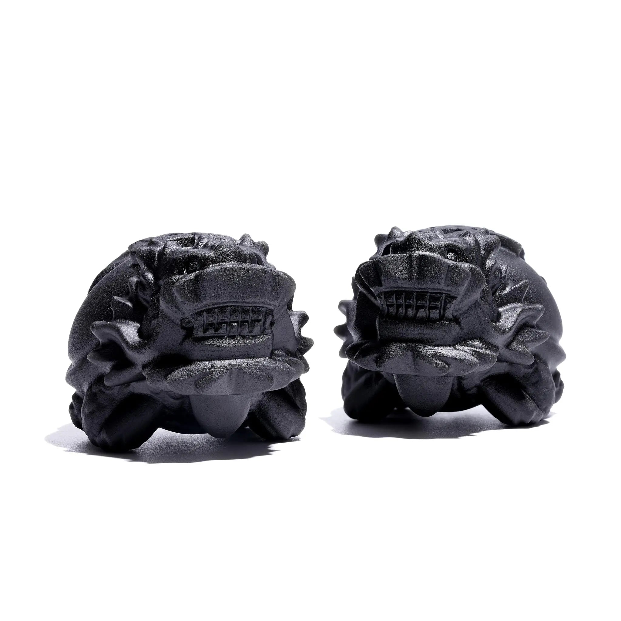 黑曜石 磨砂 龍龜 發財 擺件 - AWNL Taiwan