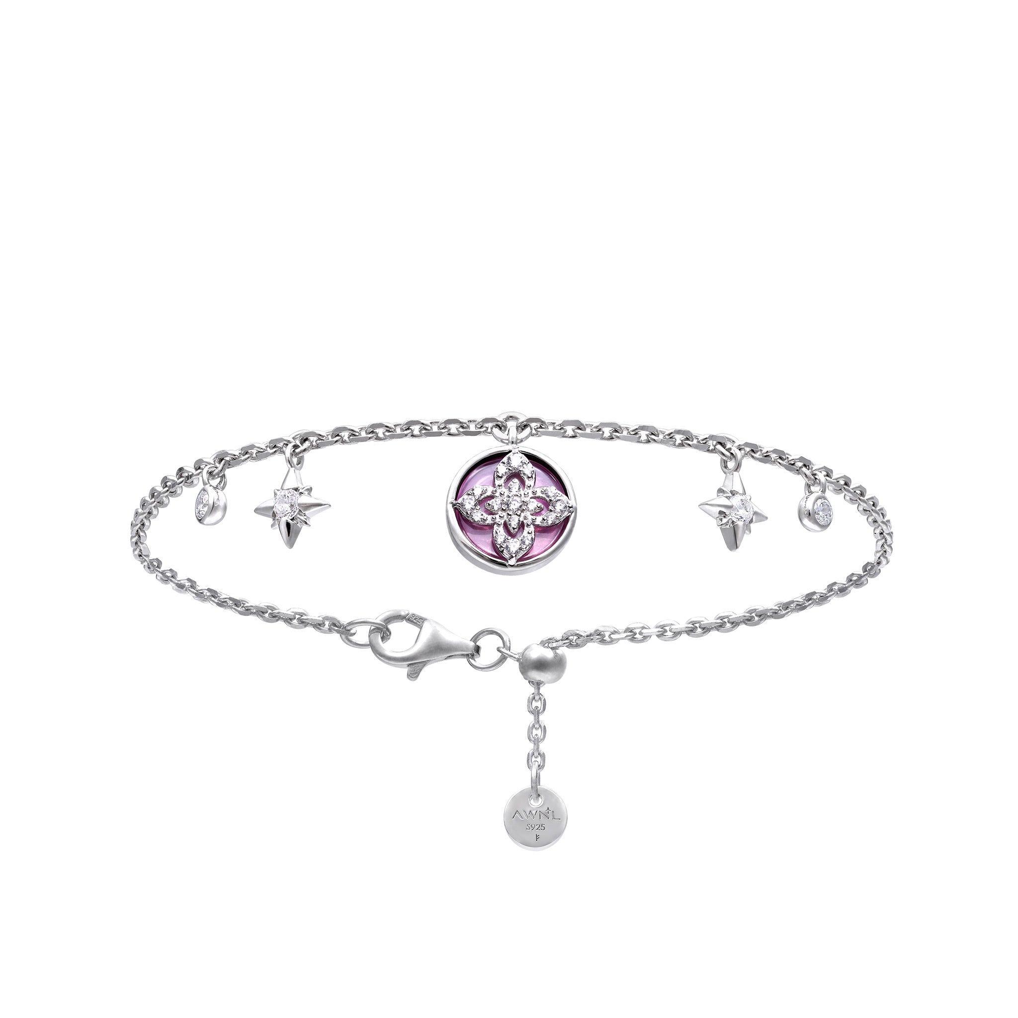 紫水晶 漿果 女士手鍊 - AWNL Taiwan