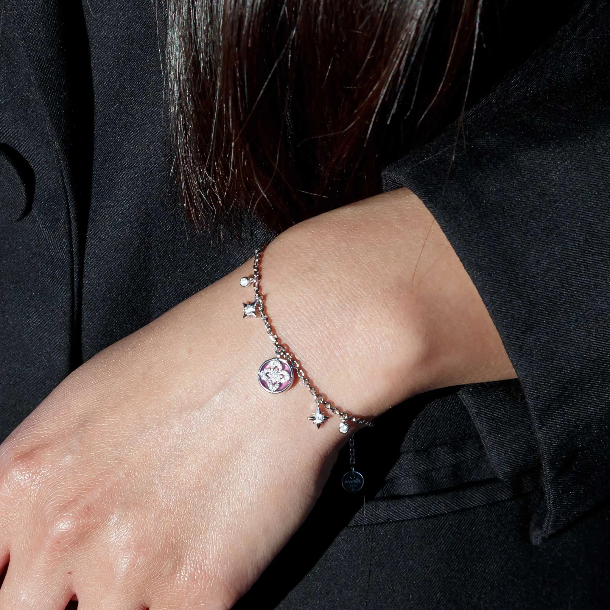 紫水晶 漿果 女士手鍊 - AWNL Taiwan