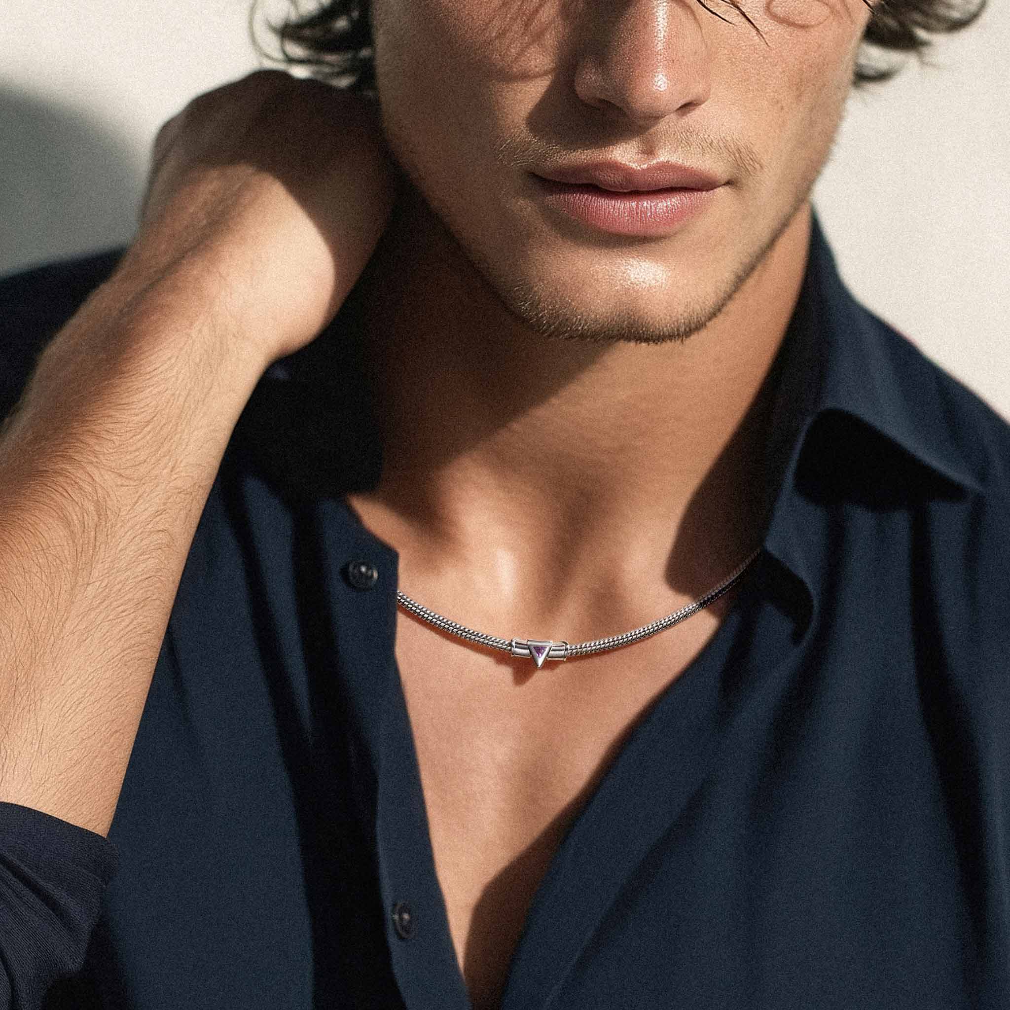 紫水晶 天門守護者 項鍊 - AWNL Taiwan