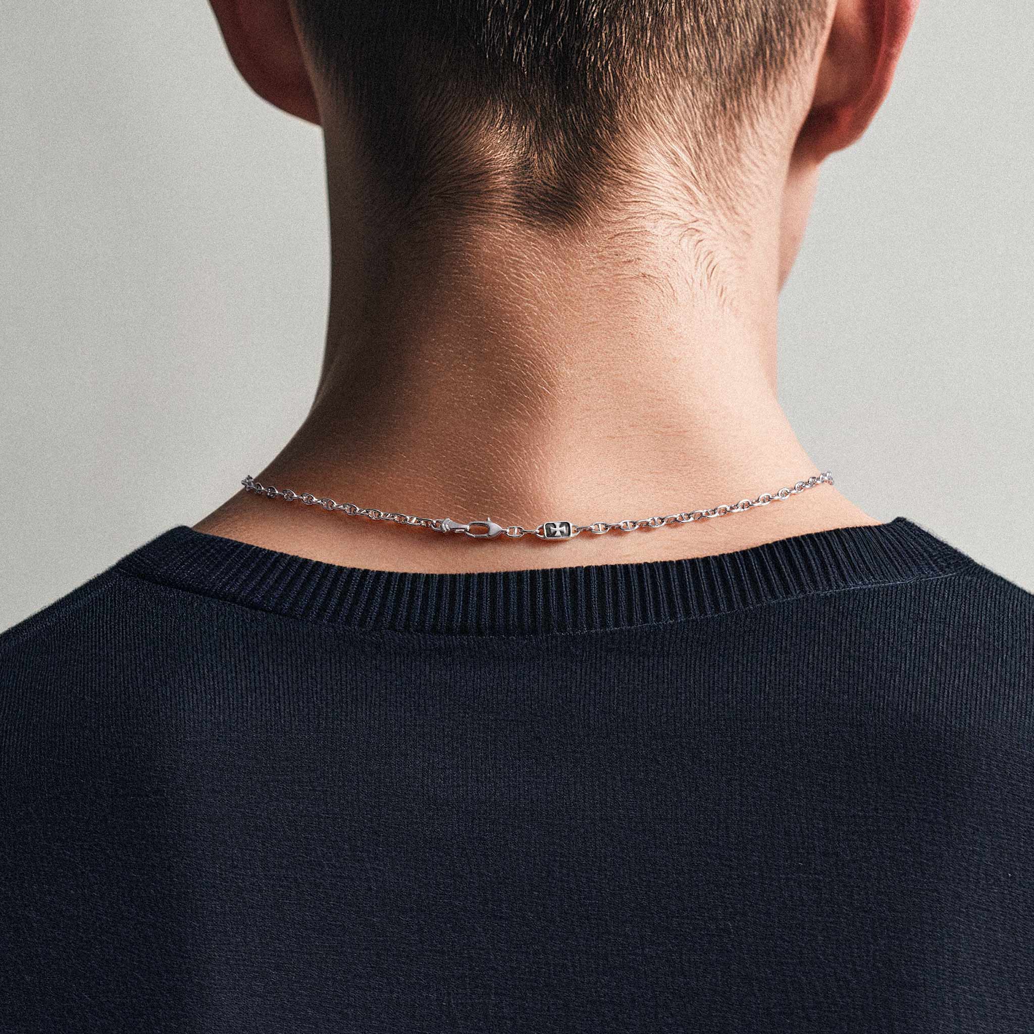 黑蝶貝 西格瑪 十字 項鍊 - AWNL Taiwan