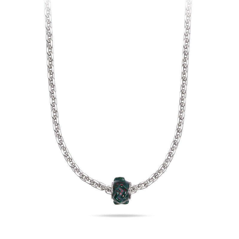 血石碧玉 盧恩符文 初光 項鍊