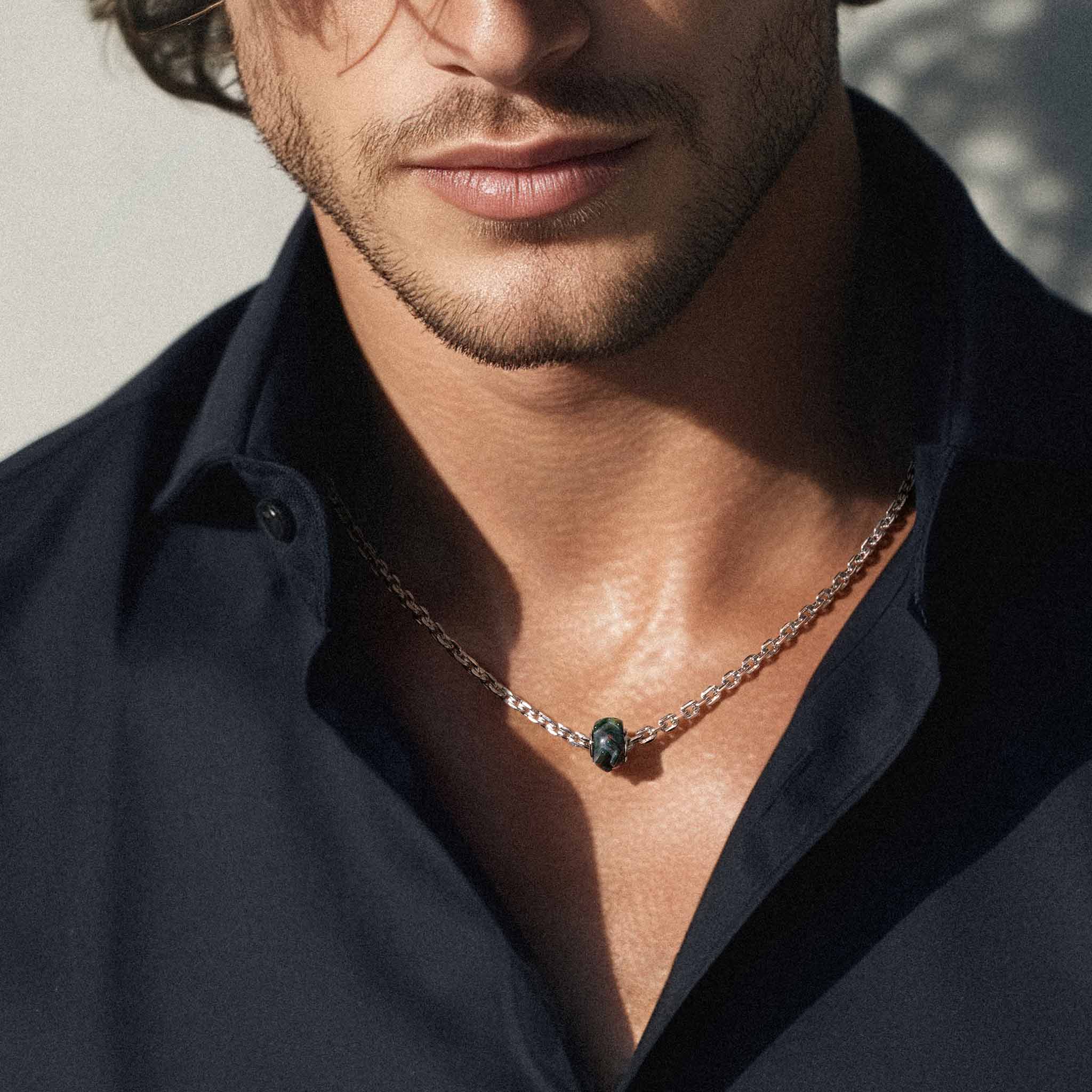 血石碧玉 盧恩符文 初光 項鍊 - AWNL Taiwan