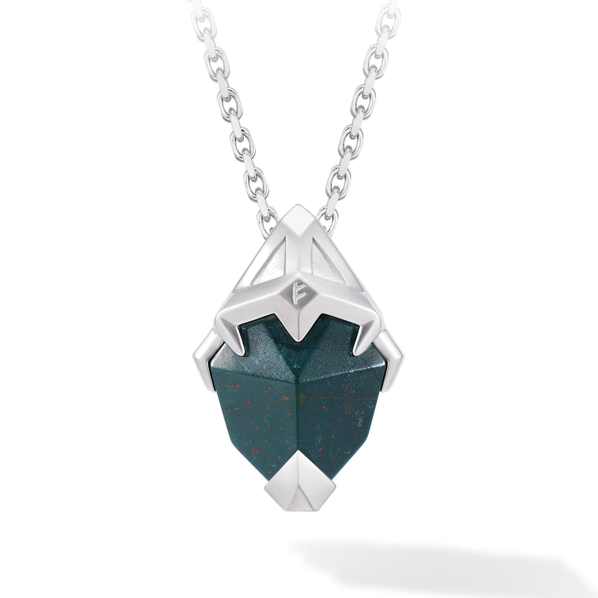 血石碧玉 維京之心 男士項鍊 - AWNL Taiwan |北歐瑞典設計師品牌