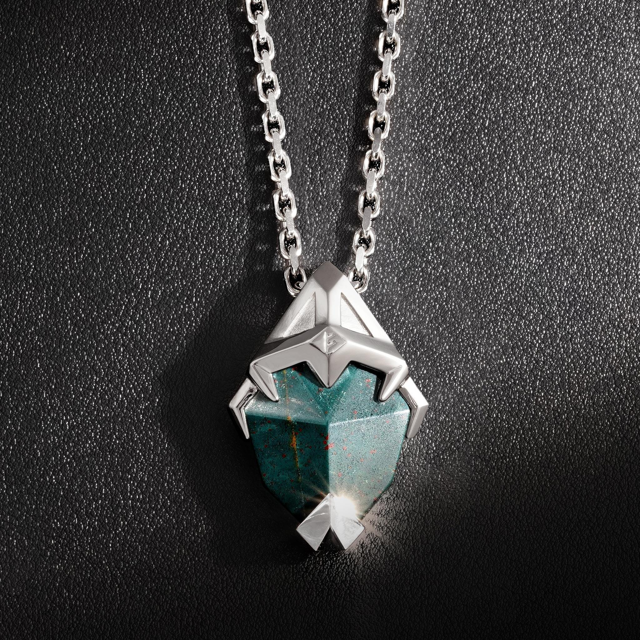 血石碧玉 維京之心 男士項鍊 - AWNL Taiwan |北歐瑞典設計師品牌