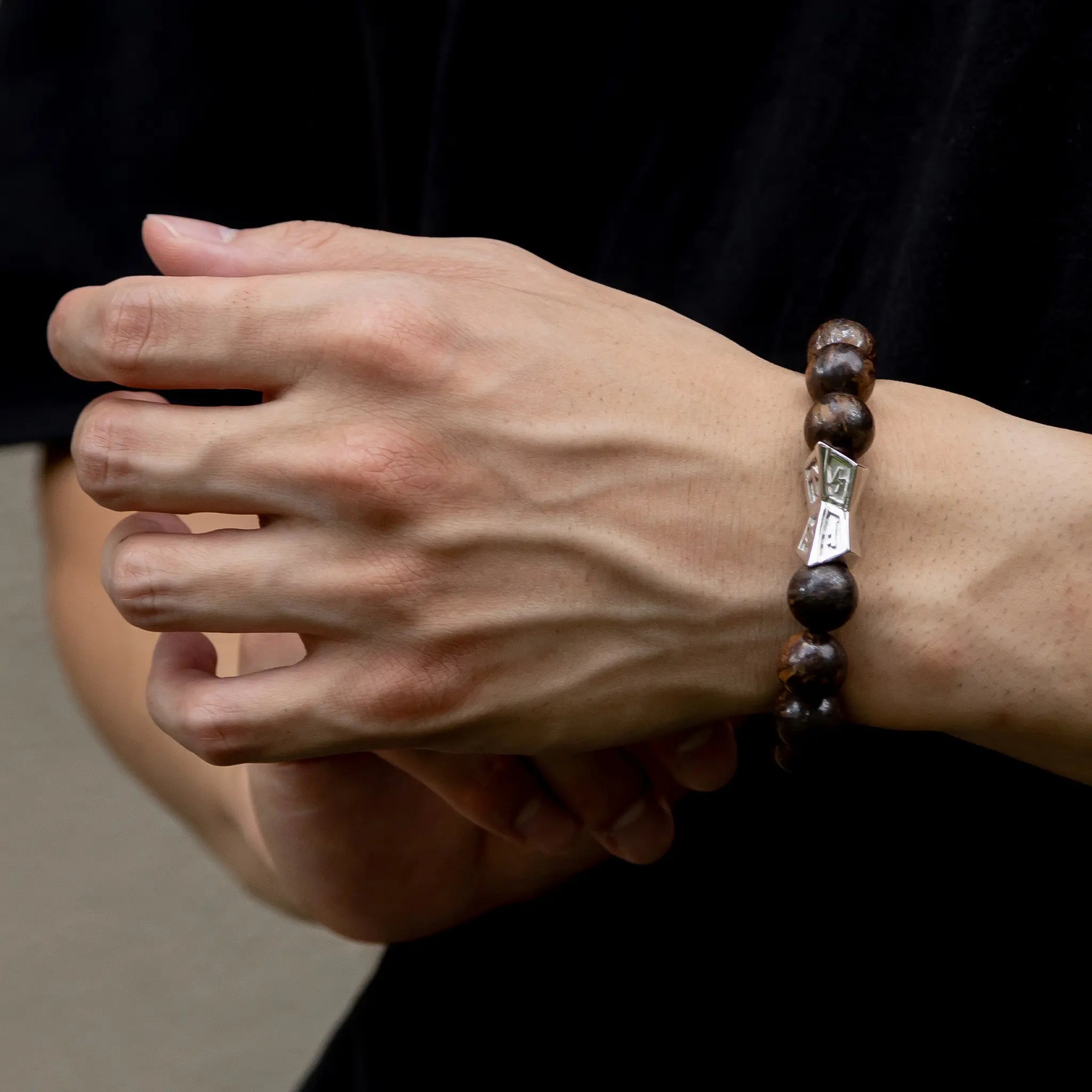 古銅輝 火焰之刃 男士手鍊 - AWNL Taiwan