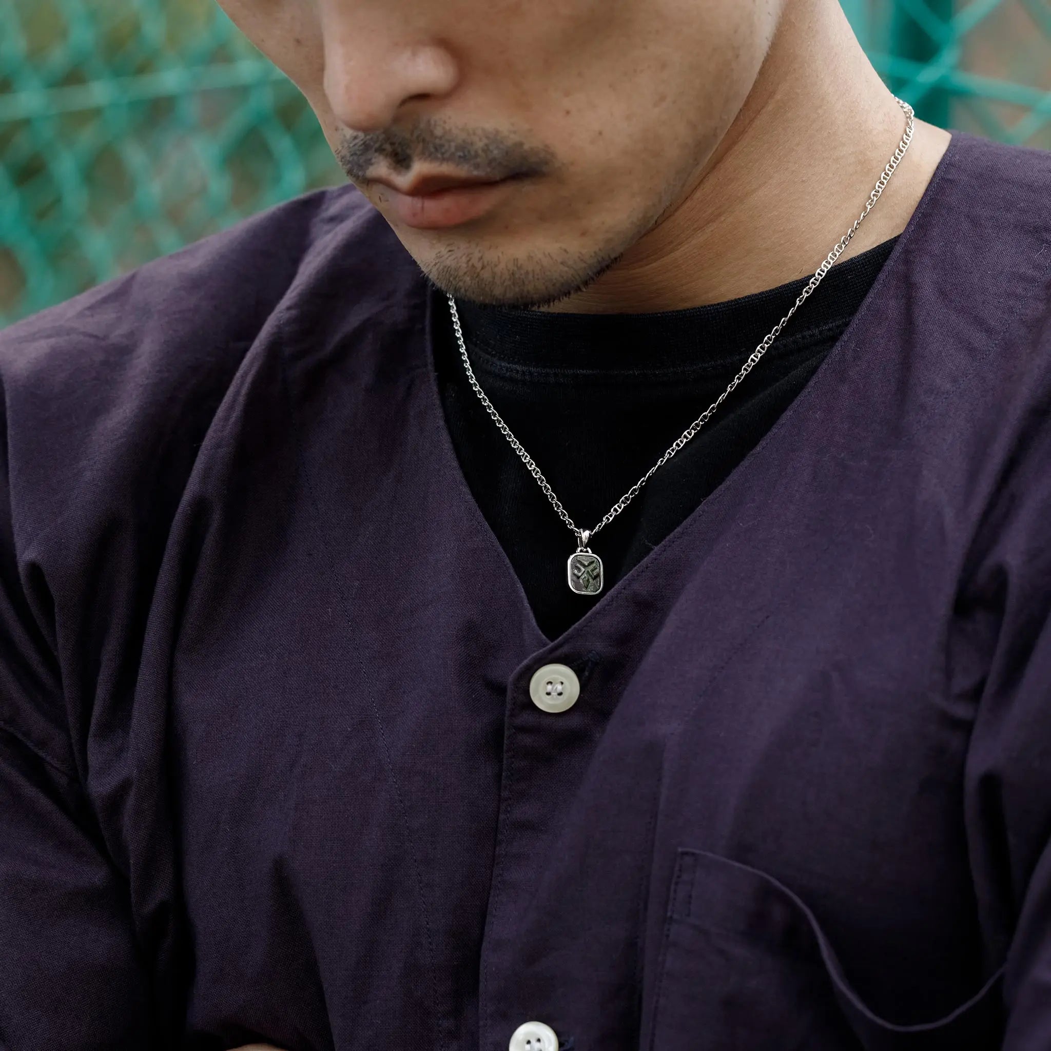 龍血石 秘境 夜觀者 項鍊 - AWNL Taiwan