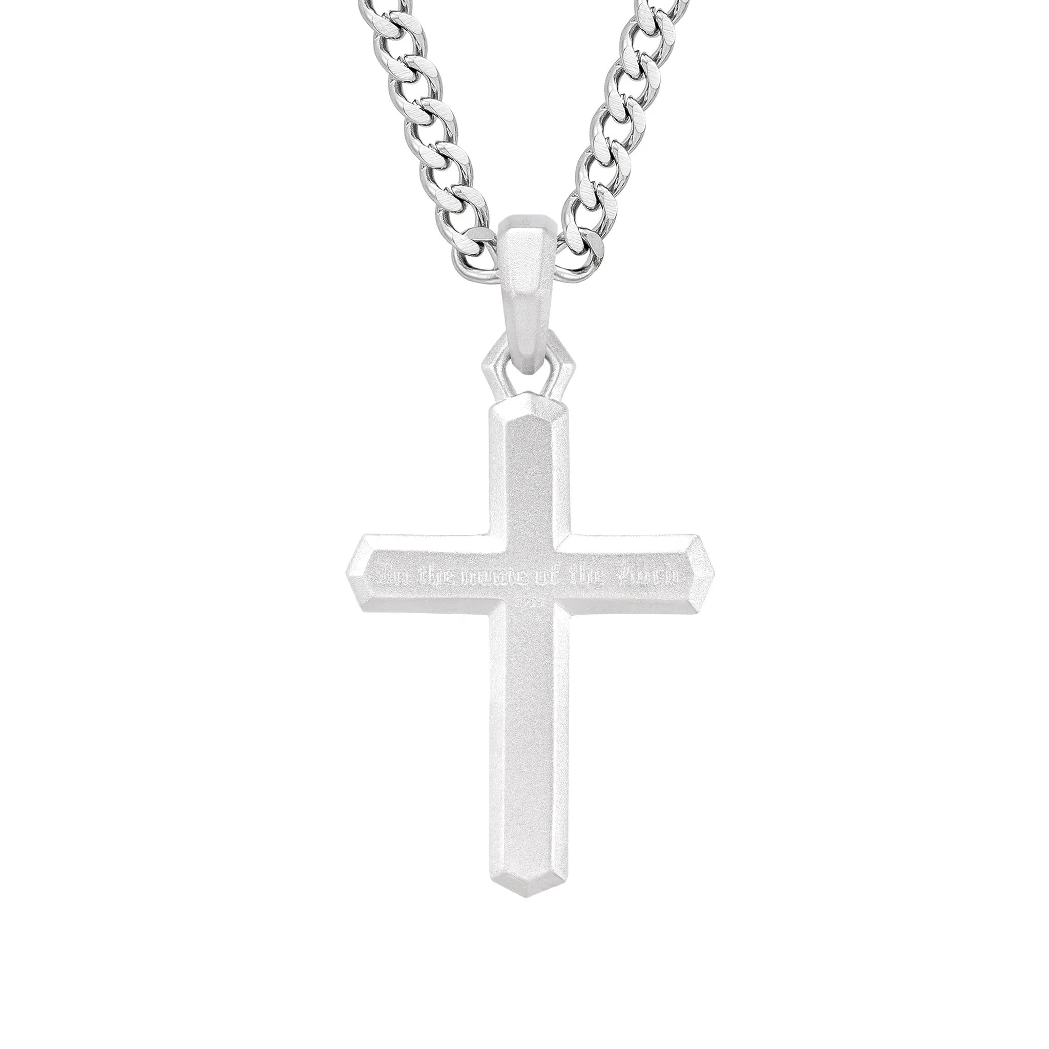 藍線石 海影十字 項鍊 - AWNL Taiwan