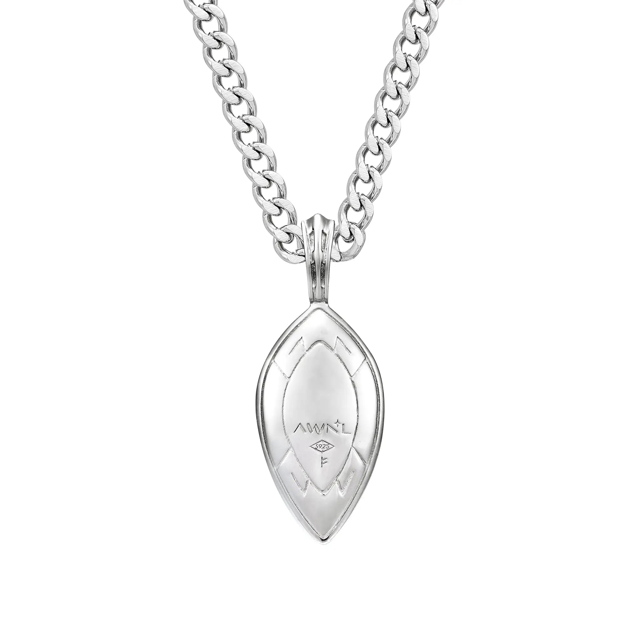 藍線石 盧恩符文 凱爾特 項鍊 - AWNL Taiwan