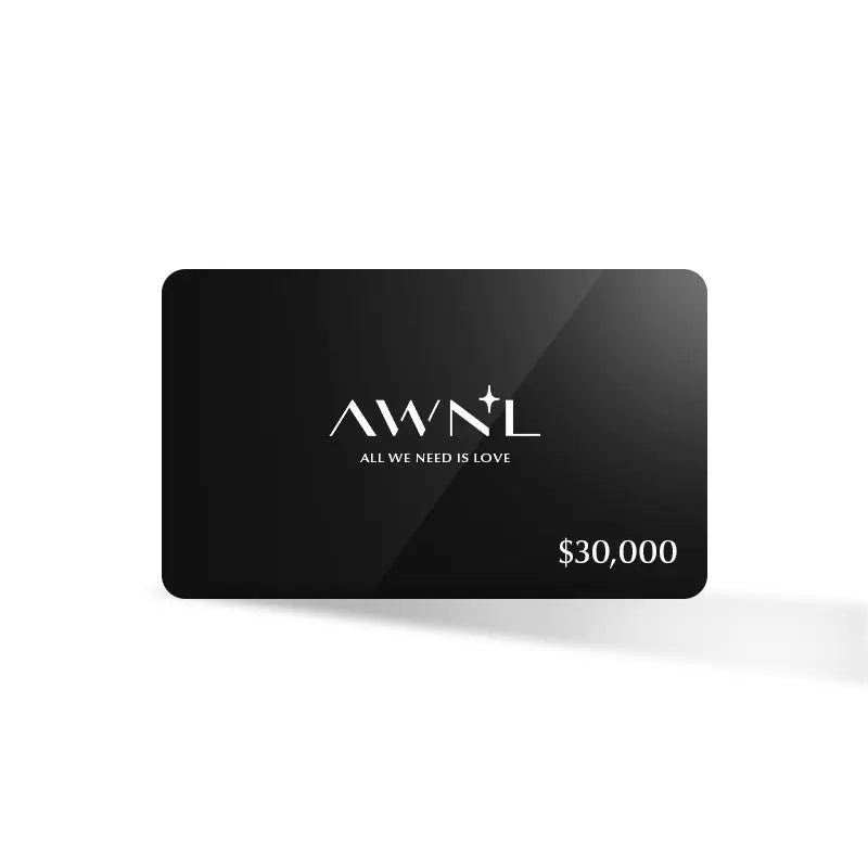 AWNL 禮品卡 - AWNL Taiwan
