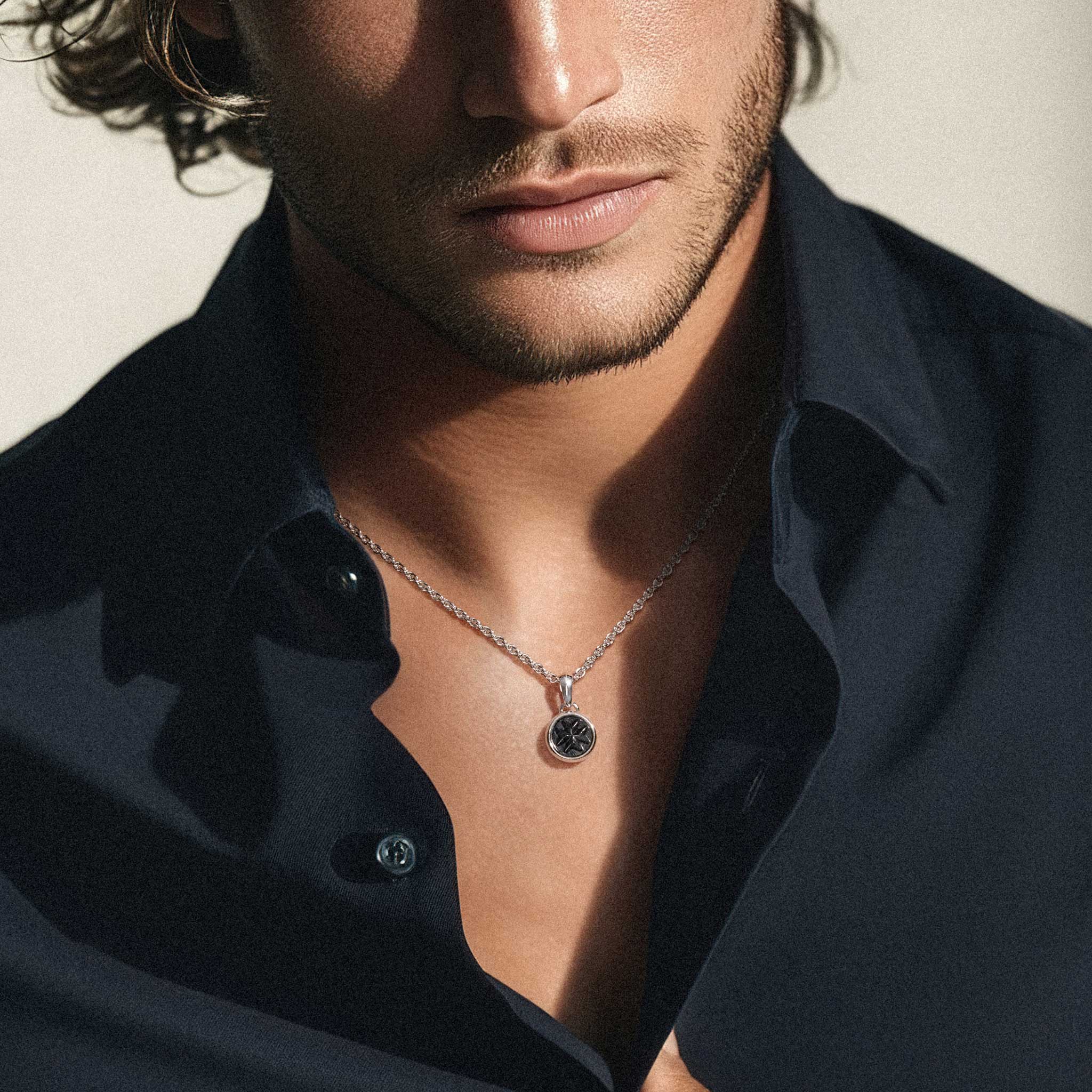 鷹眼石 馬爾他十字 項鍊 - AWNL Taiwan