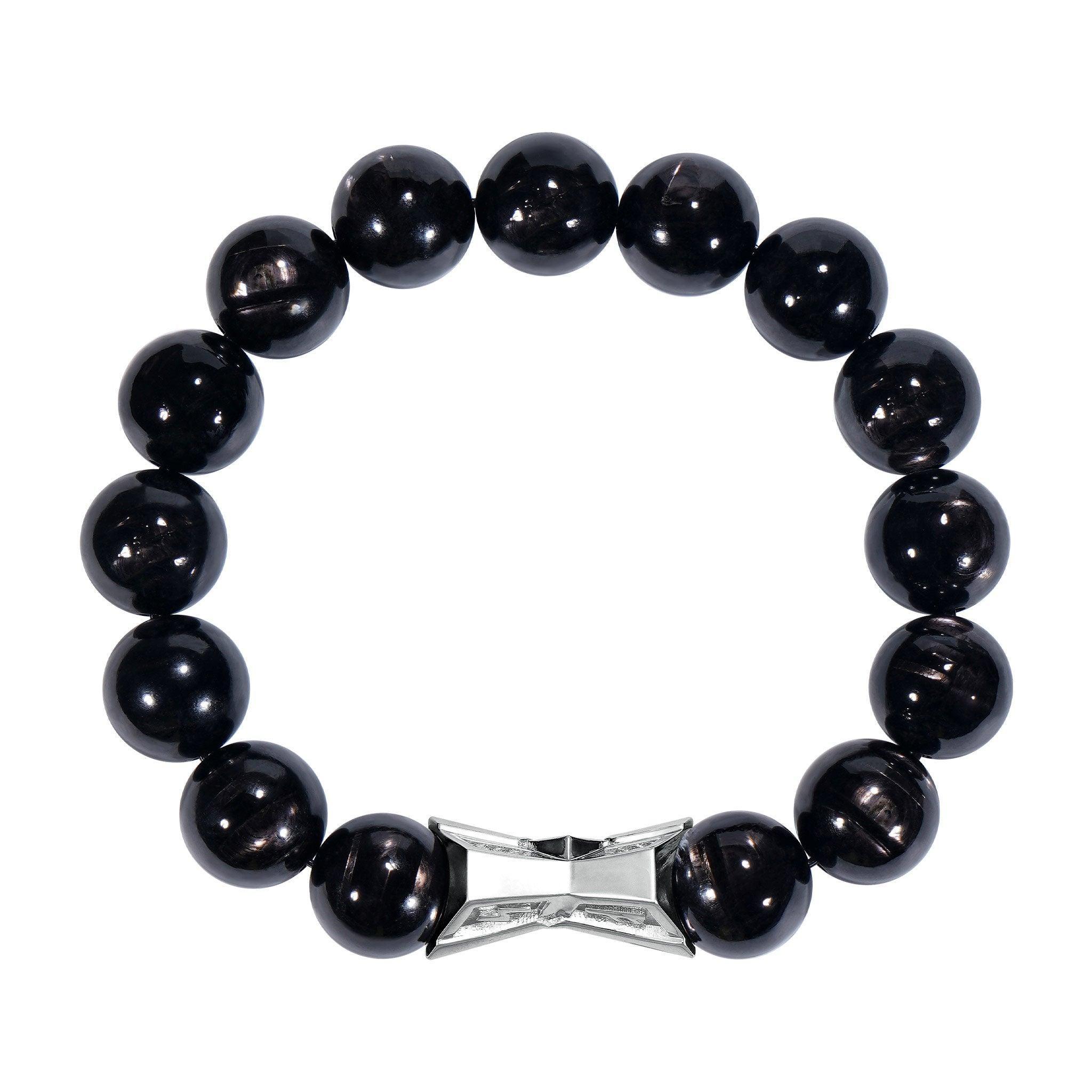 金運石 天然水晶 火焰之刃 維京 男士手鍊|AWNL 瑞典設計輕珠寶