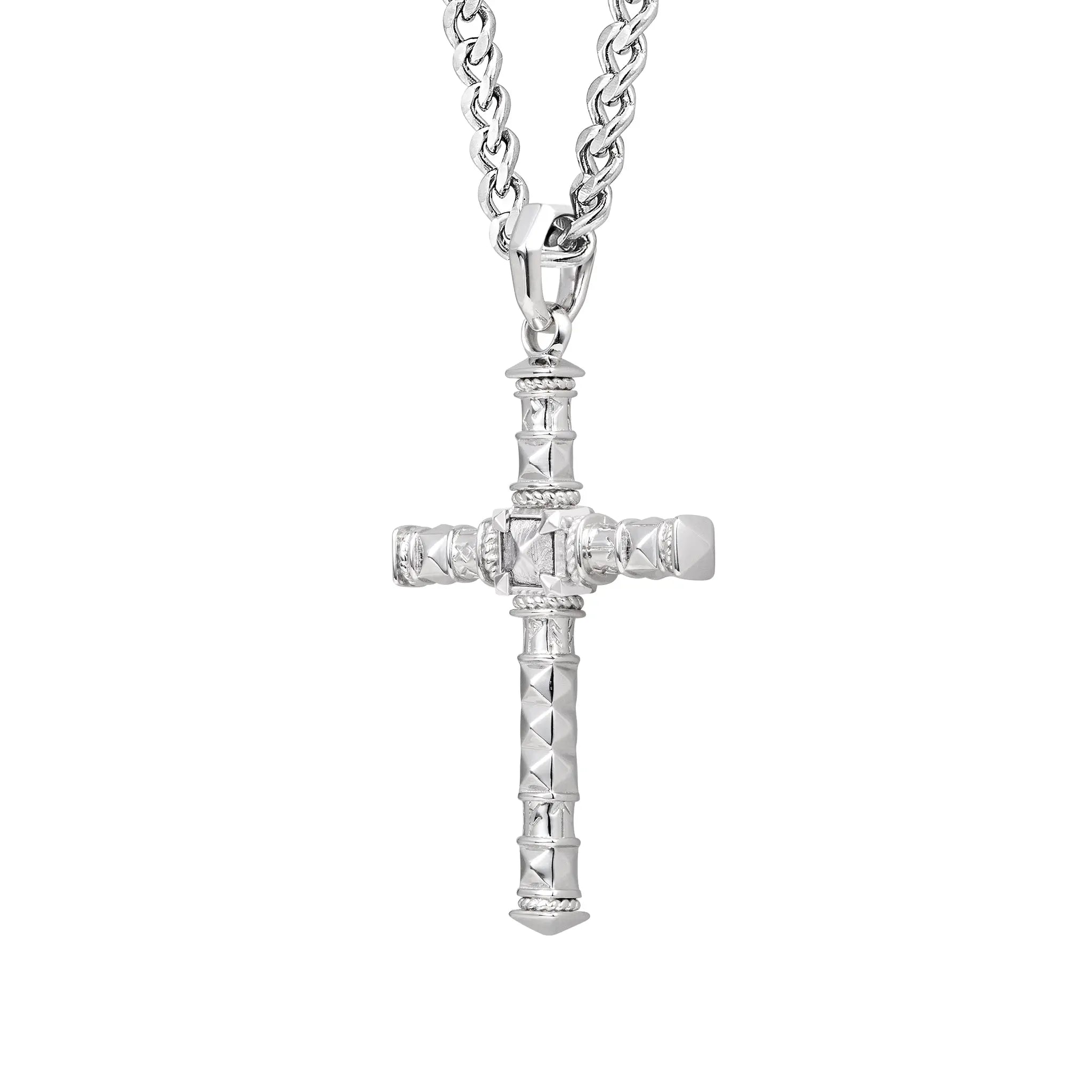 瑞典隕石 十字架 男士項鍊 - AWNL Taiwan