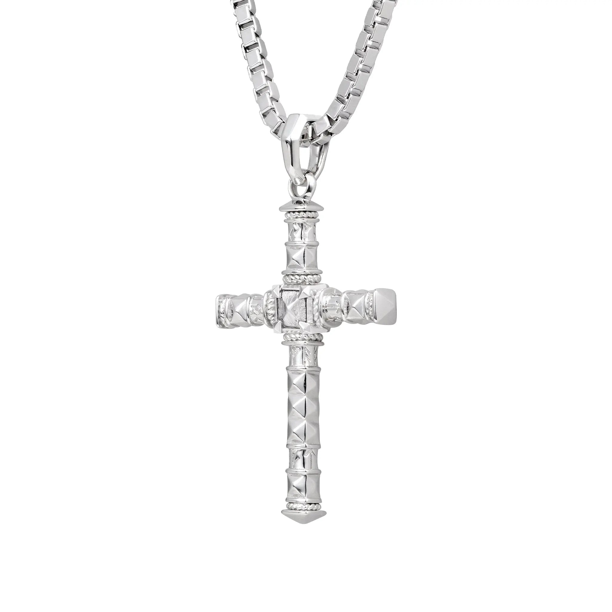 瑞典隕石 十字架 男士項鍊 - AWNL Taiwan