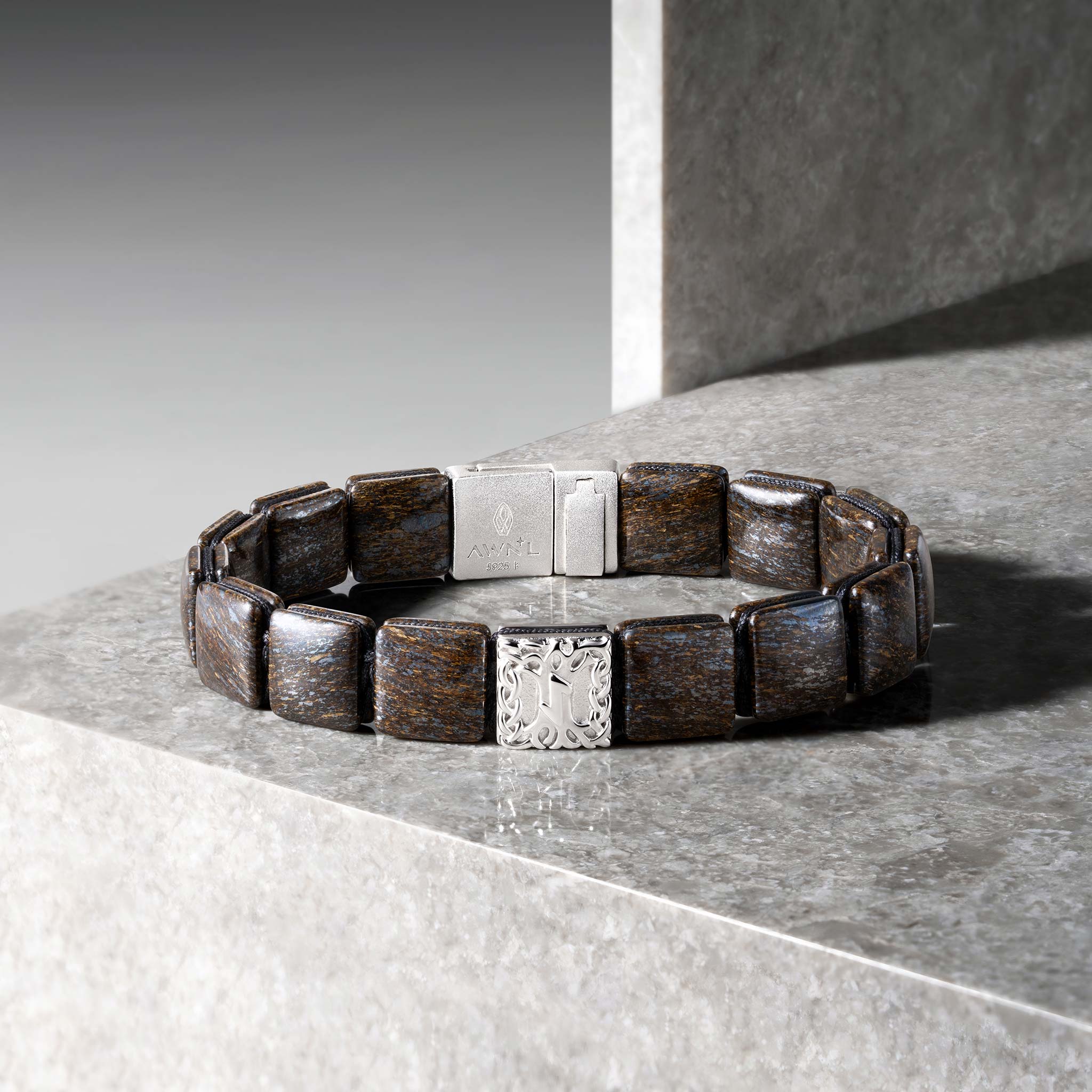 古銅輝 生命樹 磁吸 男士手鍊 (コピー) - AWNL Taiwan