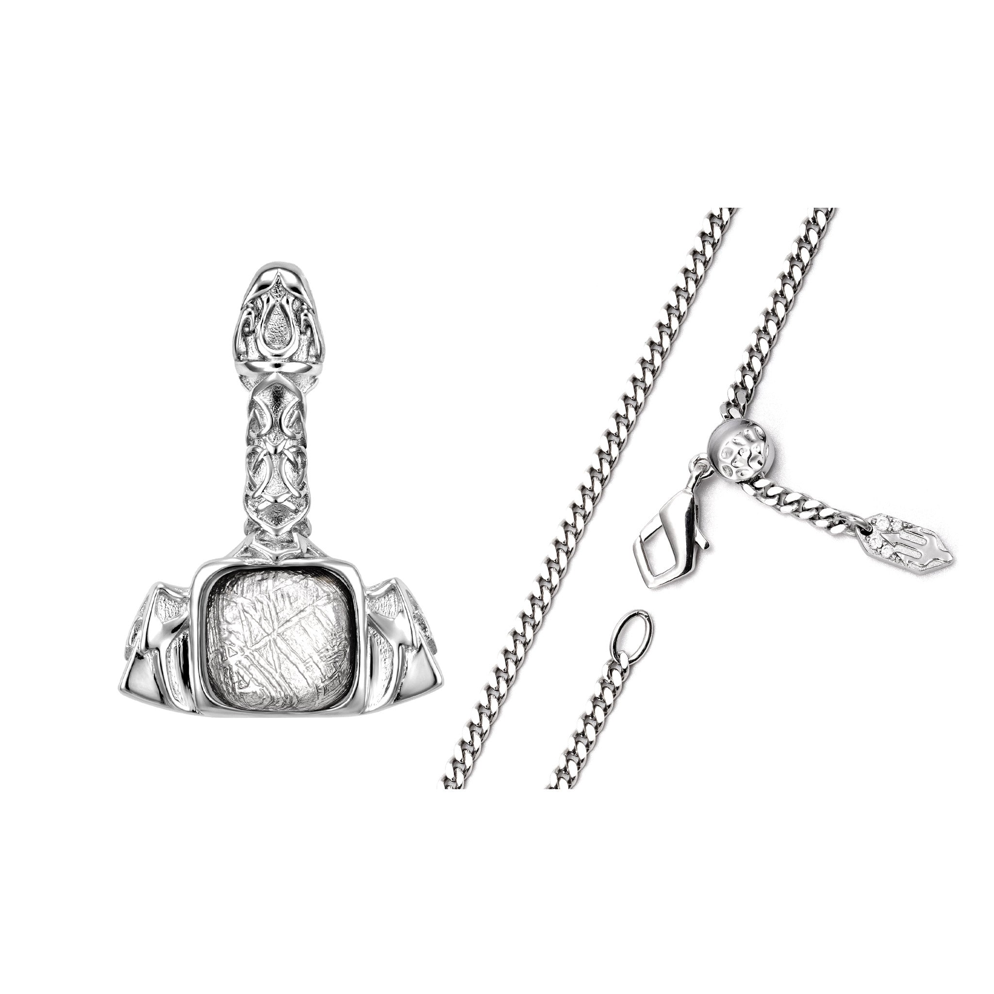 瑞典隕石 雷神之鎚 男士項鍊 - AWNL Taiwan