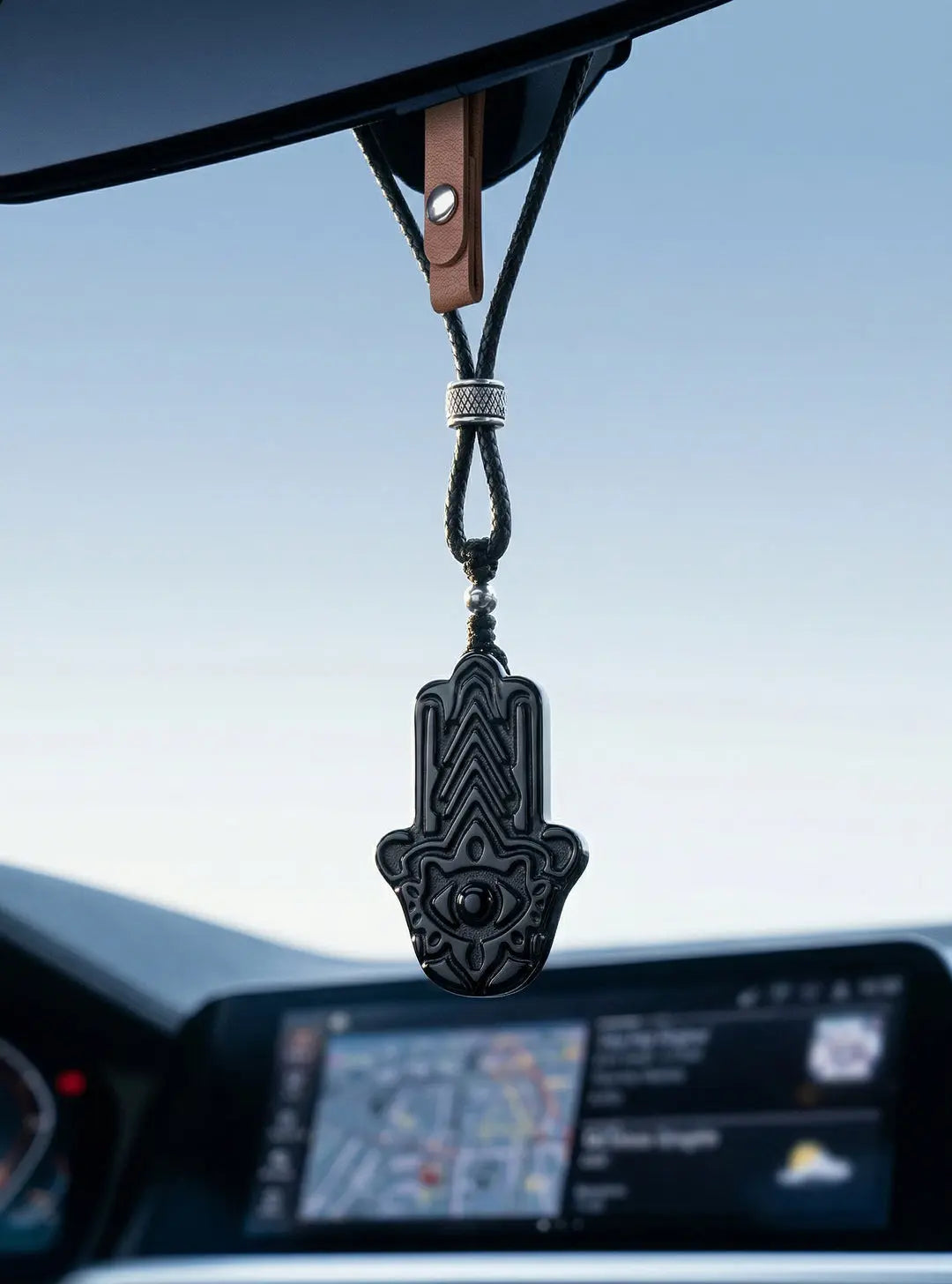 黑曜石 法蒂瑪之手 車內掛飾 - AWNL Taiwan