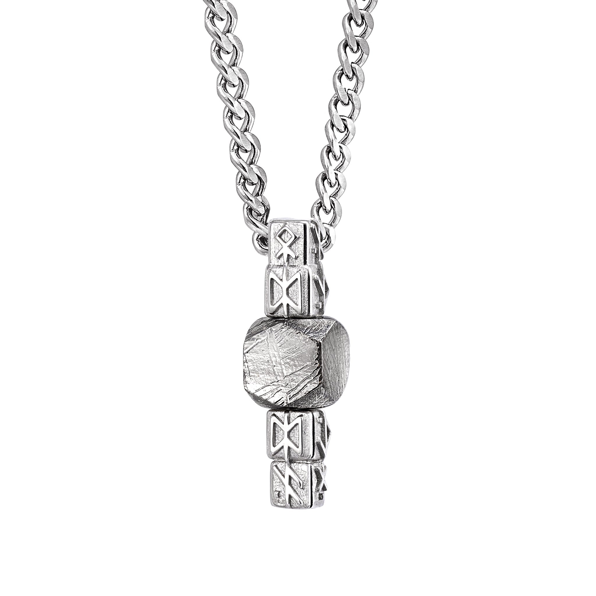 瑞典隕石 永恆之槍 組合盧恩 男士項鍊 - AWNL Taiwan