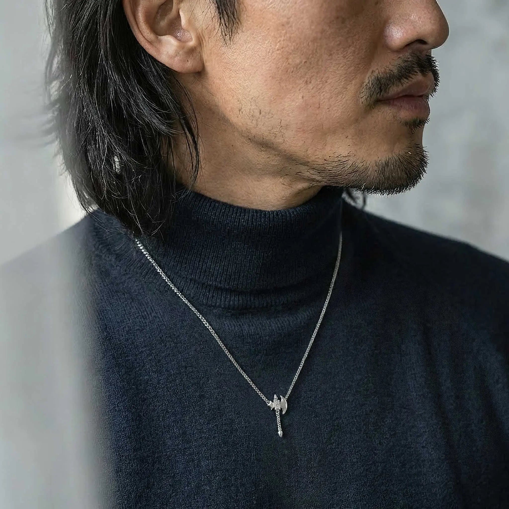 瑞典隕石 影朧入峰 項鍊 - AWNL Taiwan