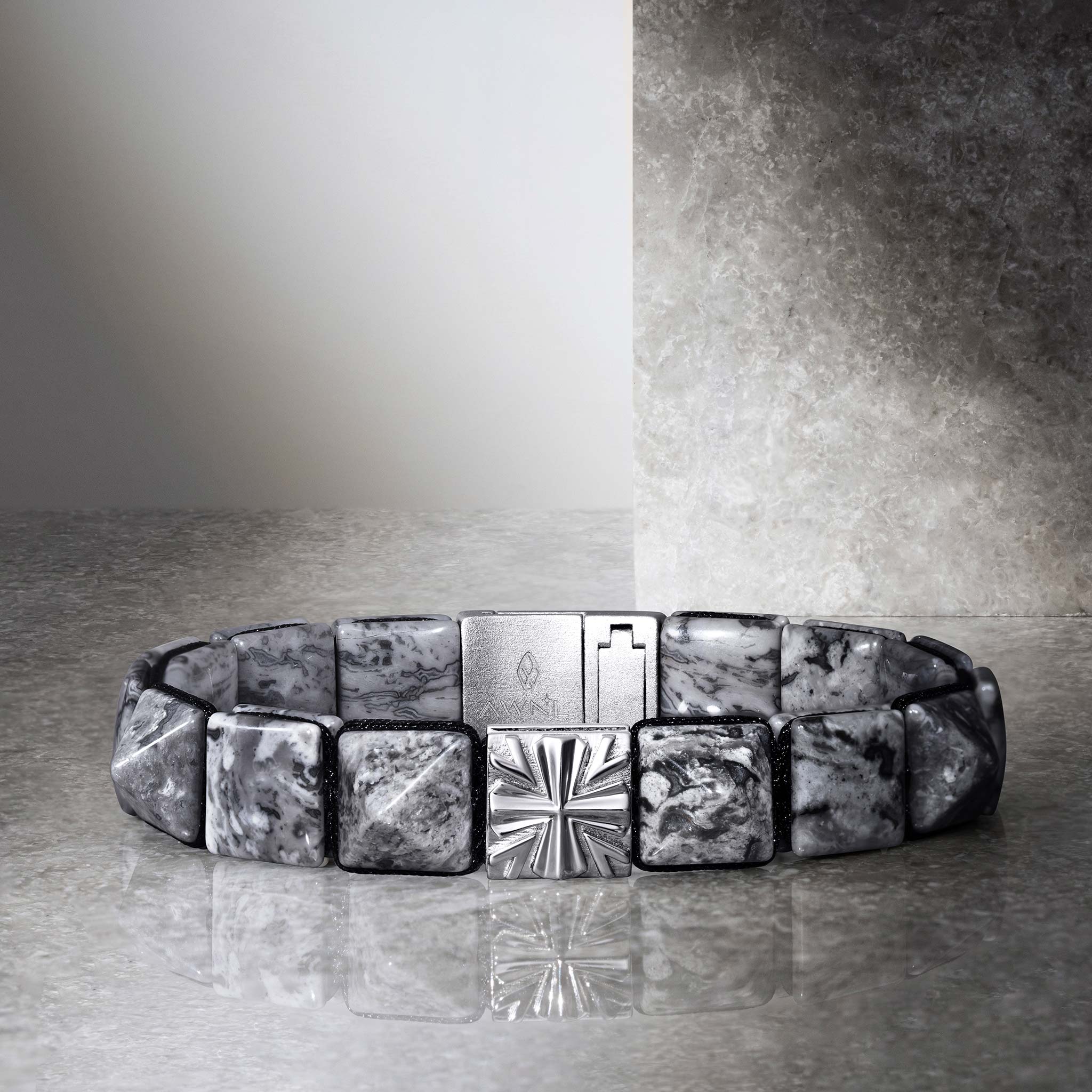 畢卡索石 騎士十字勳章 男士手鍊 - AWNL Taiwan