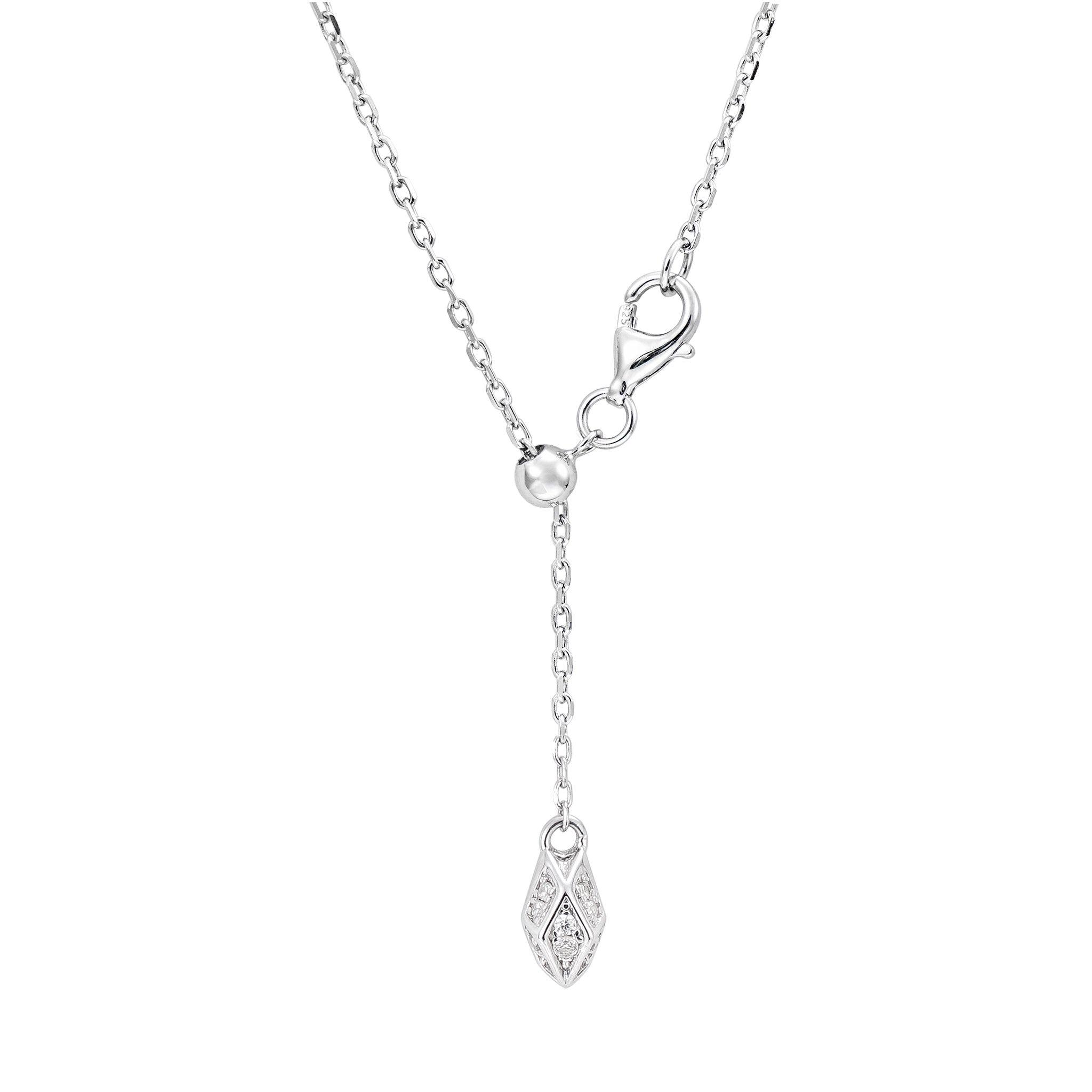 藍寶石 九月誕生石 十字架 女士項鍊 - AWNL Taiwan