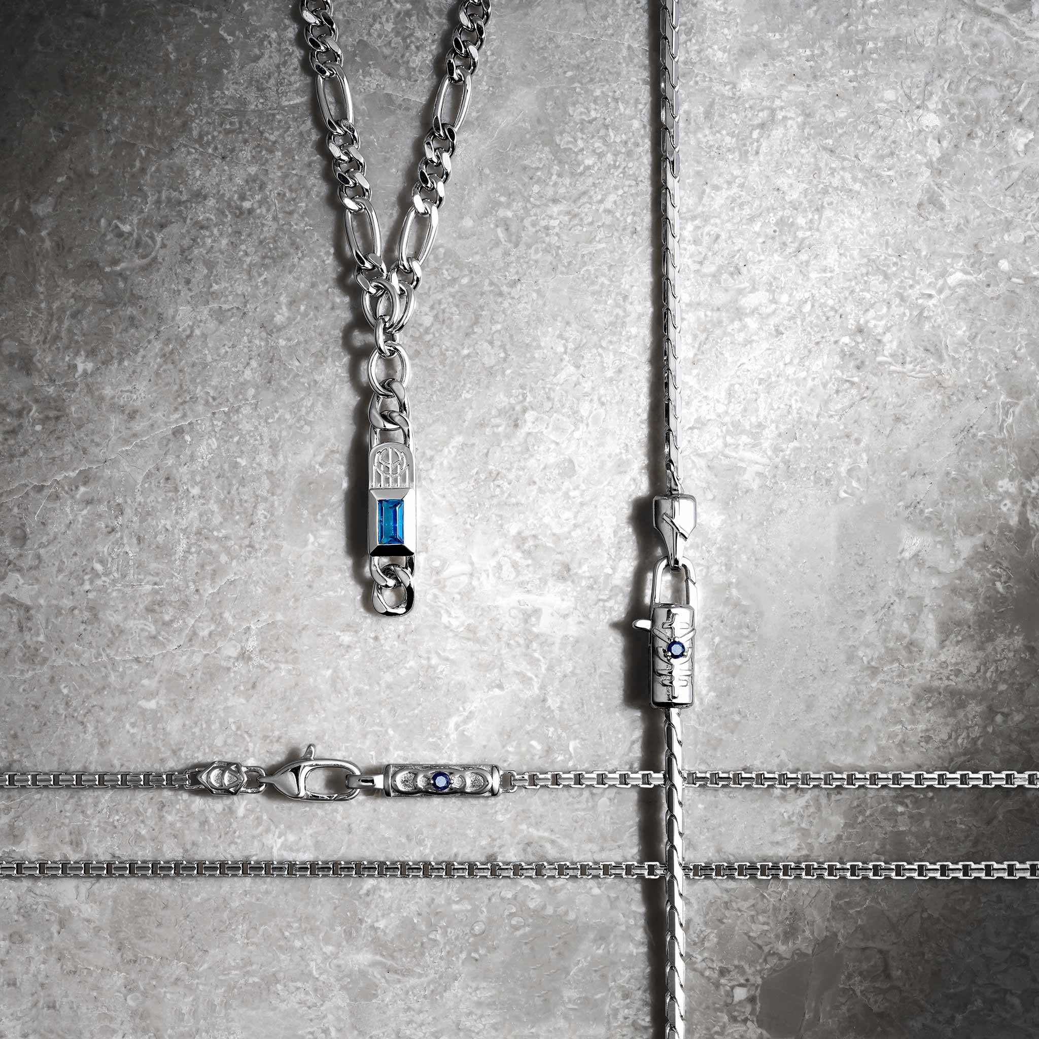 藍寶石 諾恩 項鍊 - AWNL Taiwan