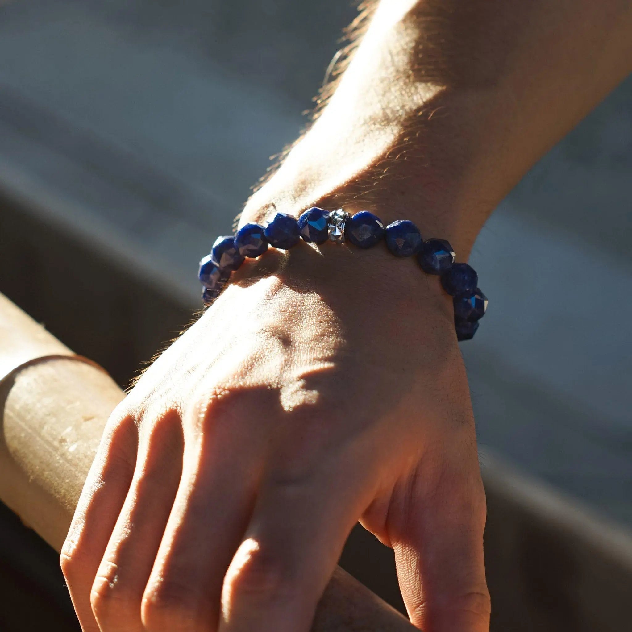 藍紋石 烏爾伯特 男士手鍊 - AWNL Taiwan