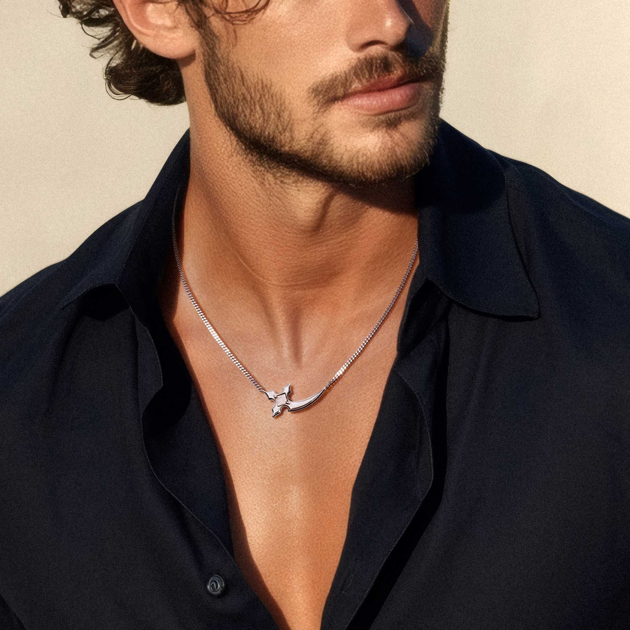 瑞典隕石 荒焰 項鍊 - AWNL Taiwan