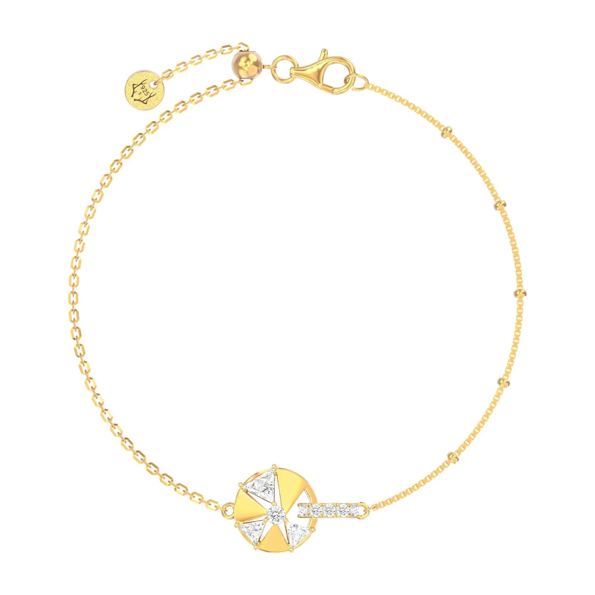 AWNL 瑞典珠寶 純銀 西伯利亞荳蔻 女士手鍊 - AWNL Taiwan