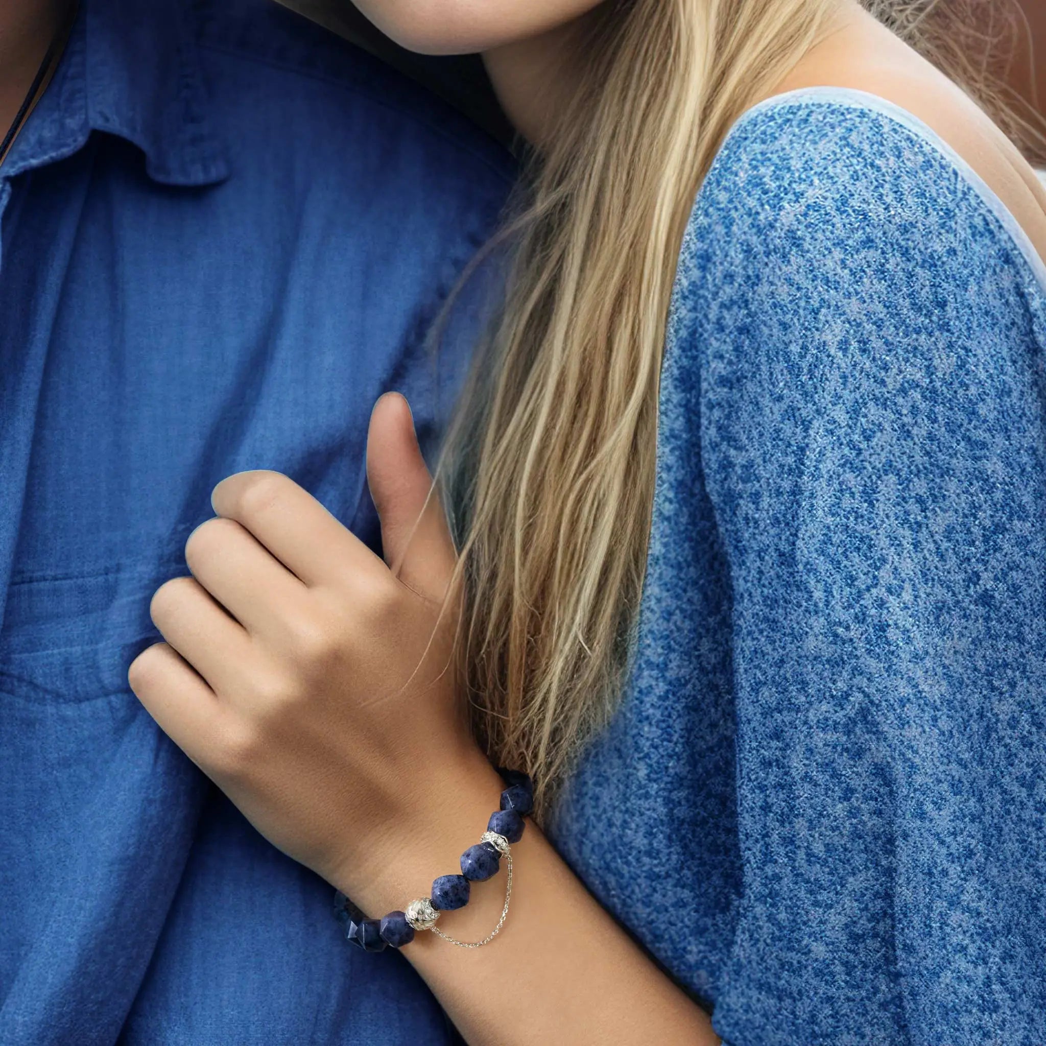 藍線石 海洋女神 女士手鍊 - AWNL Taiwan