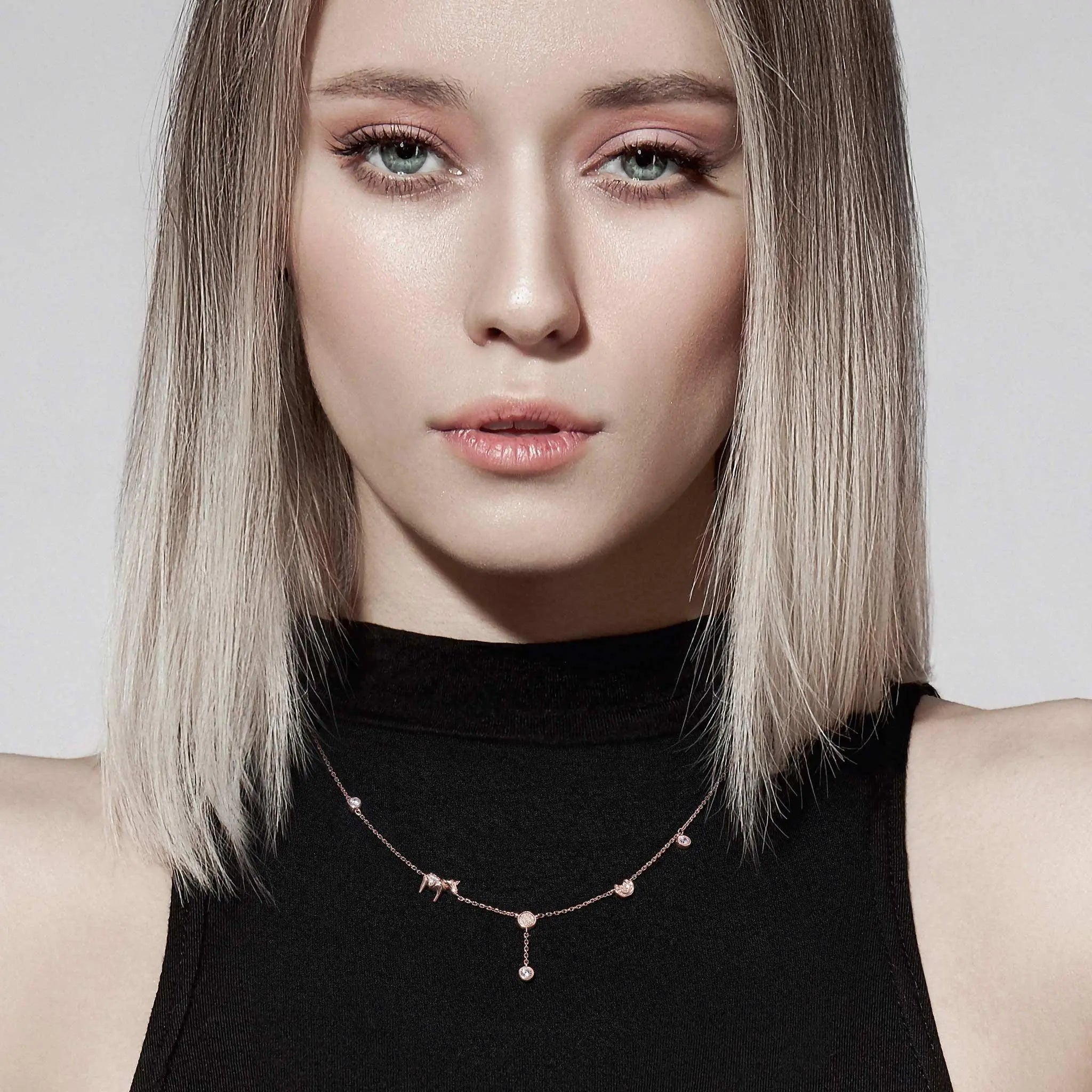 AWNL 瑞典珠寶 瑞典隕石 達拉木馬 女士項鍊 隕石項鍊- AWNL Taiwan