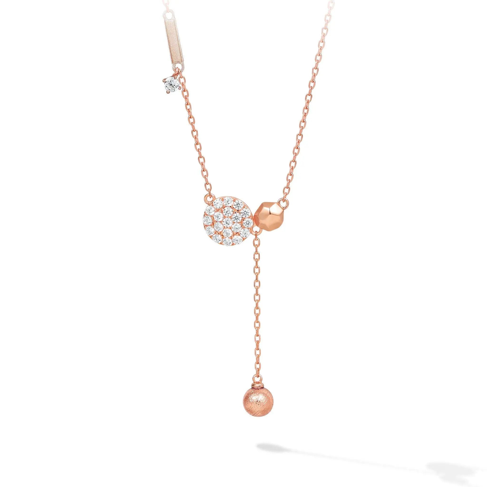 AWNL 瑞典珠寶 瑞典隕石 暗夜繁星 女士項鍊 隕石項鍊- AWNL Taiwan