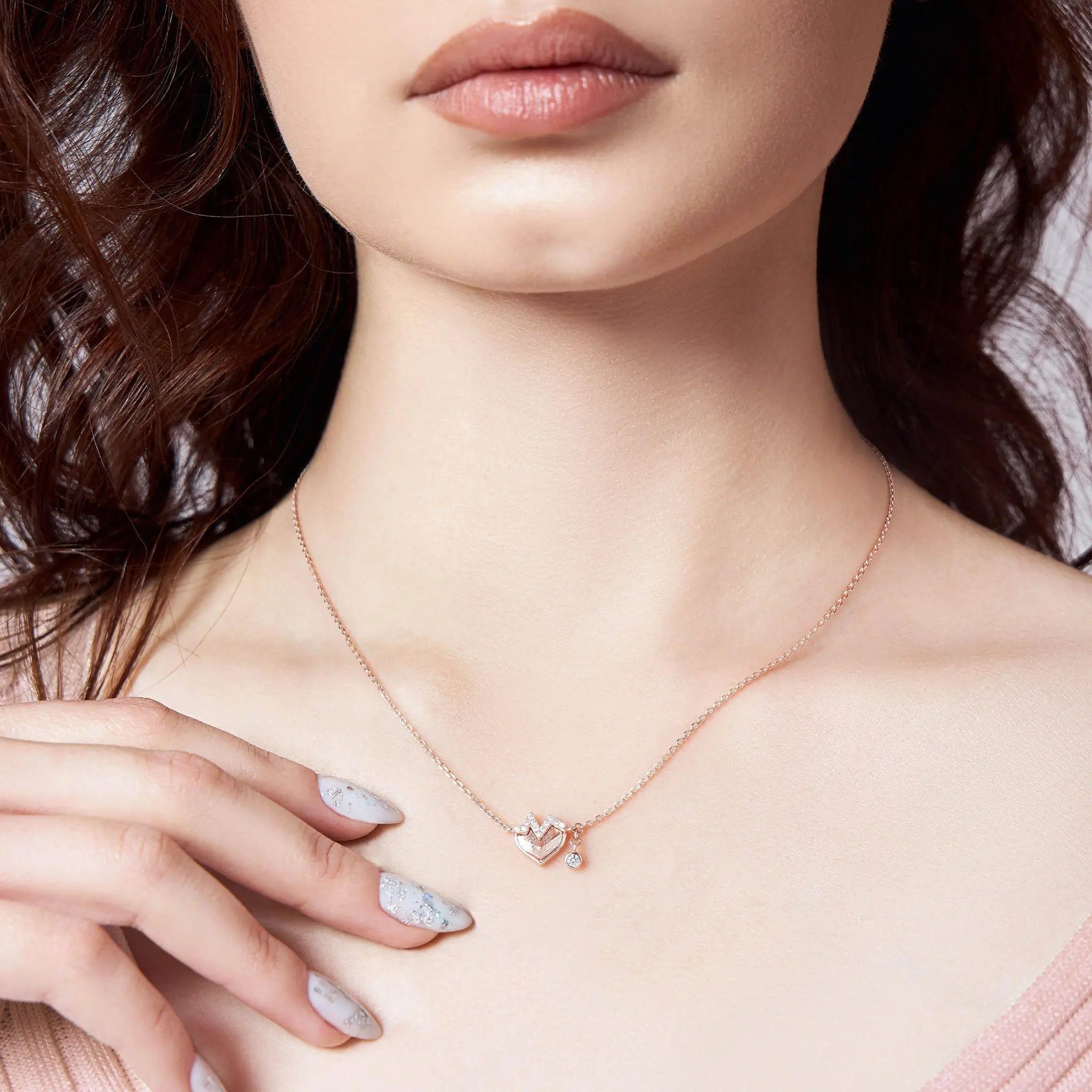 AWNL 瑞典珠寶 瑞典隕石 Flipped星動 女士項鍊 隕石項鍊 - AWNL Taiwan