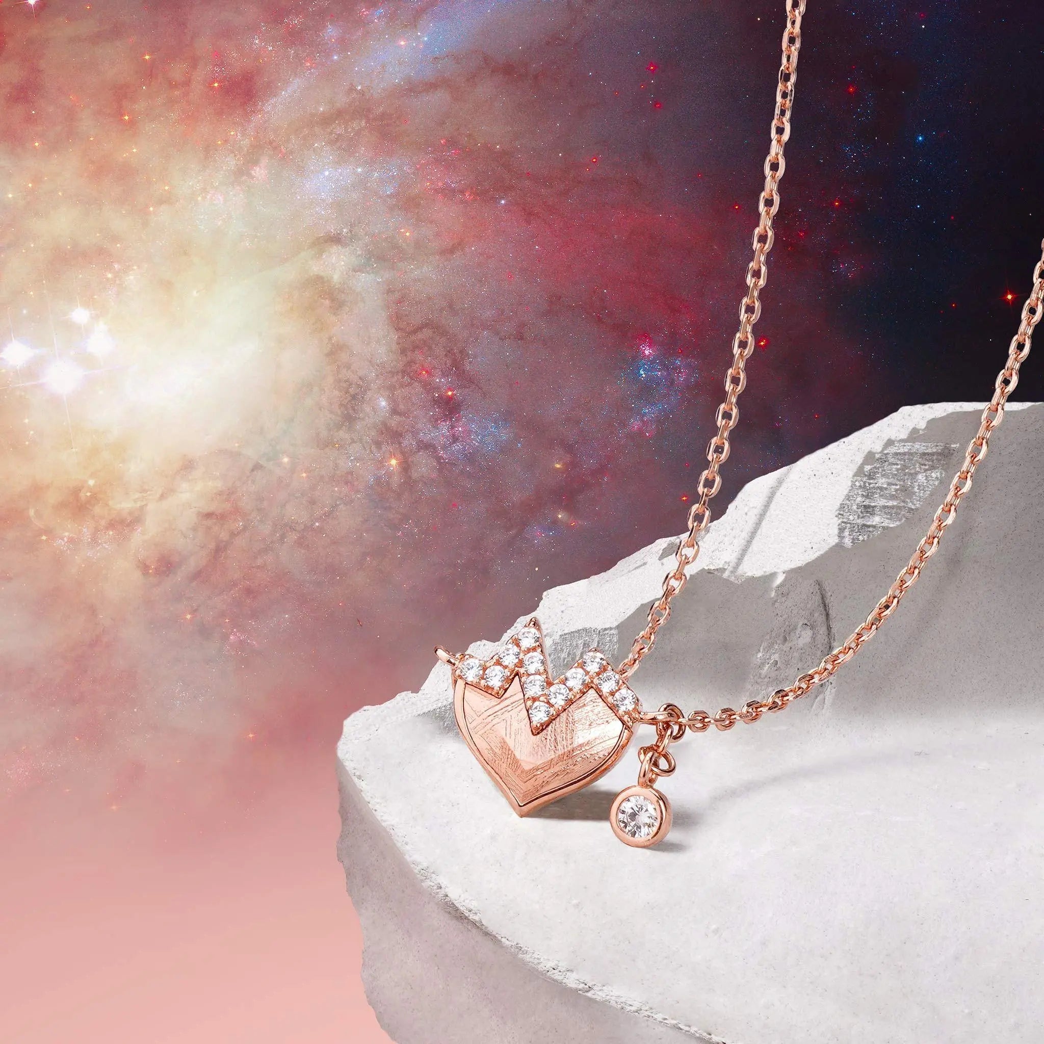 AWNL 瑞典珠寶 瑞典隕石 Flipped星動 女士項鍊 隕石項鍊 - AWNL Taiwan