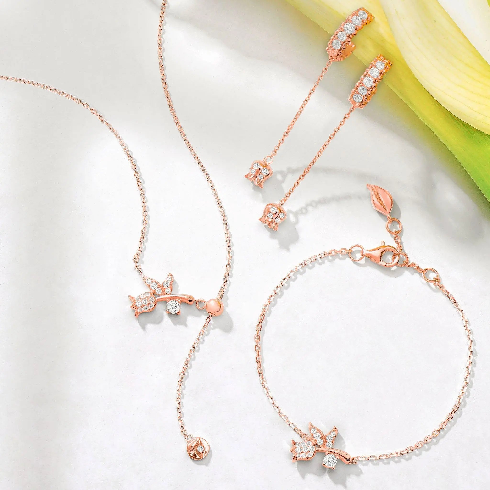 瑞典珠寶 AWNL 純銀 瑞典國花 幸福鈴蘭 女士項鍊 - AWNL Taiwan