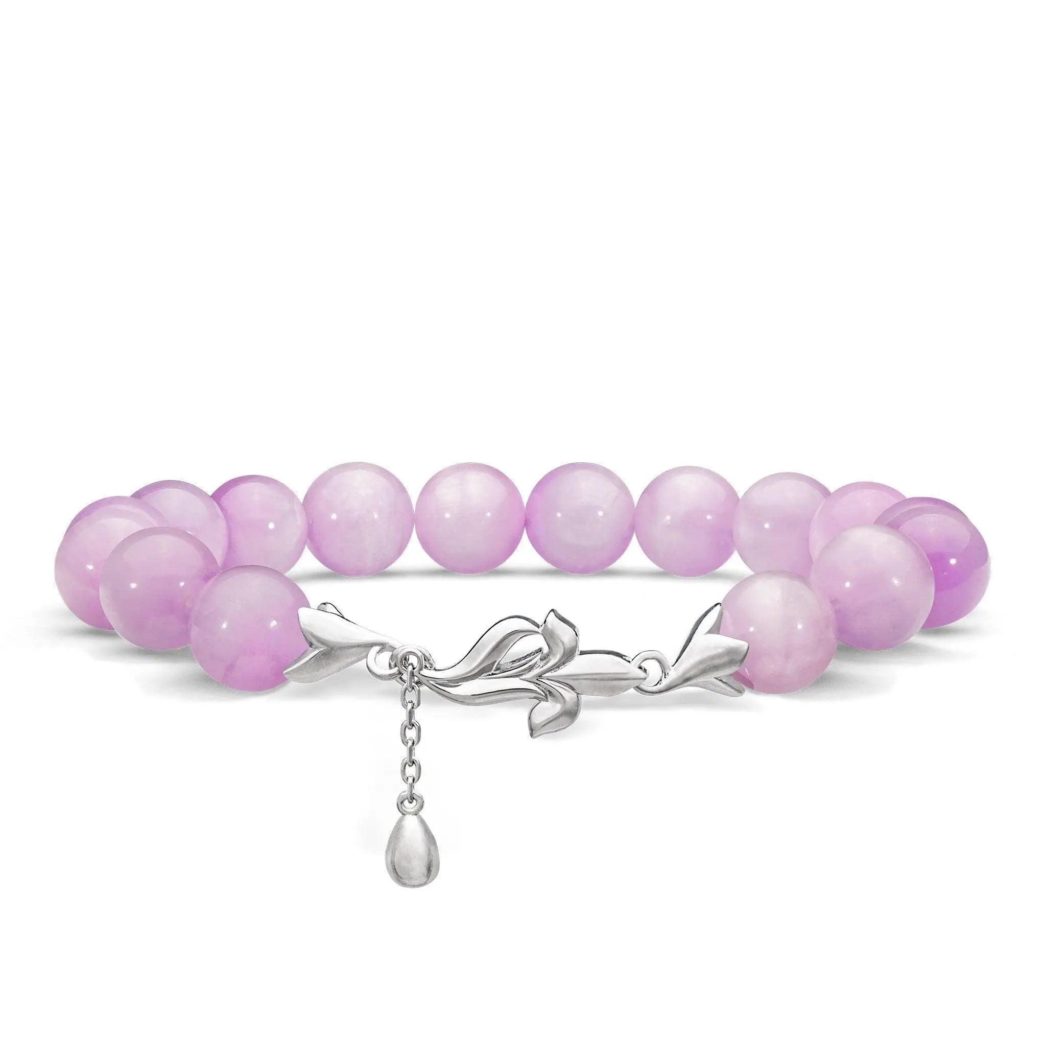 AWNL 瑞典珠寶 天然晶石 鳶尾花 紫鋰輝石 女士手鍊 - AWNL Taiwan