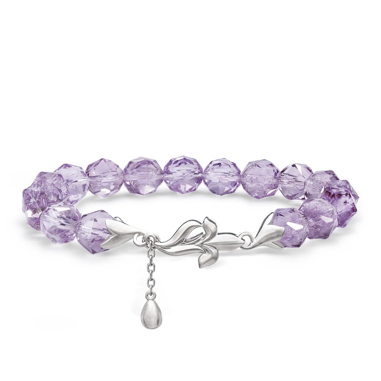 紫水晶 鳶尾花 精靈 女士手鍊 - AWNL Taiwan