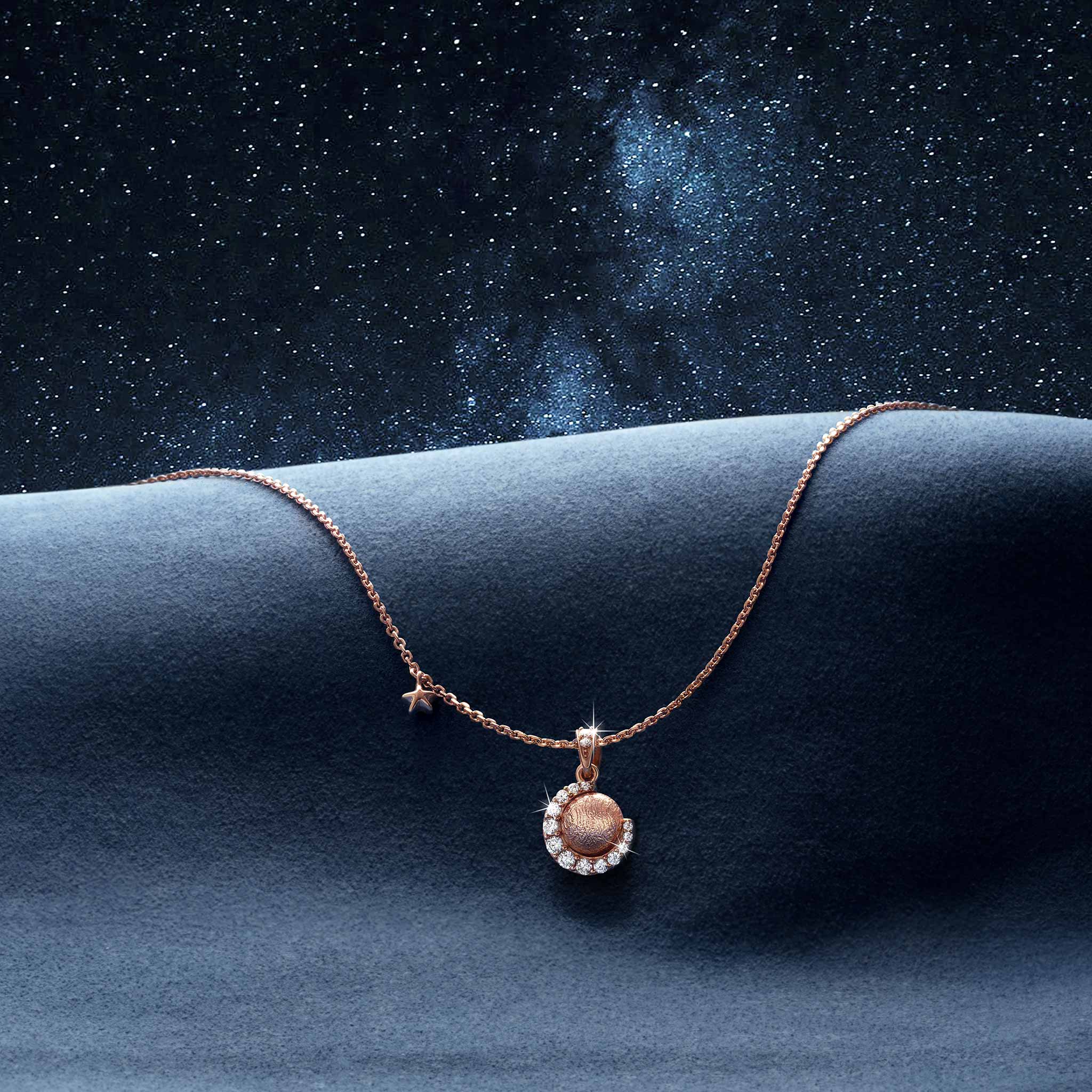 隕石 許願小行星 女士項鍊 - AWNL Taiwan