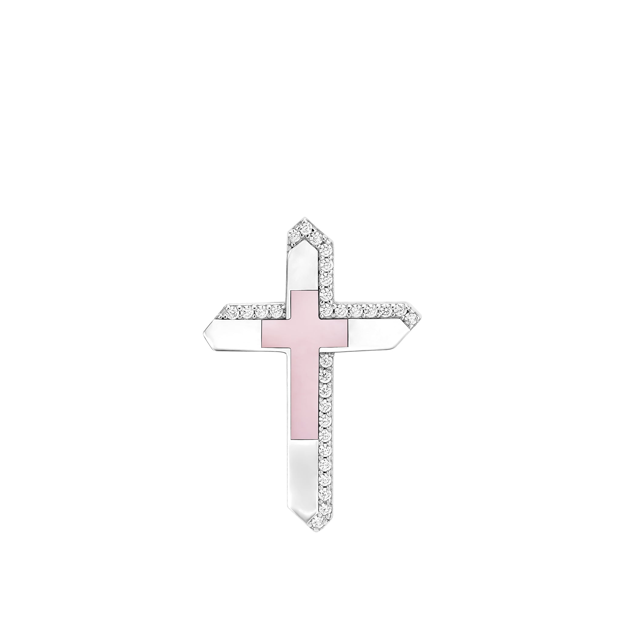 粉澳寶 十字架 項鍊 - AWNL Taiwan