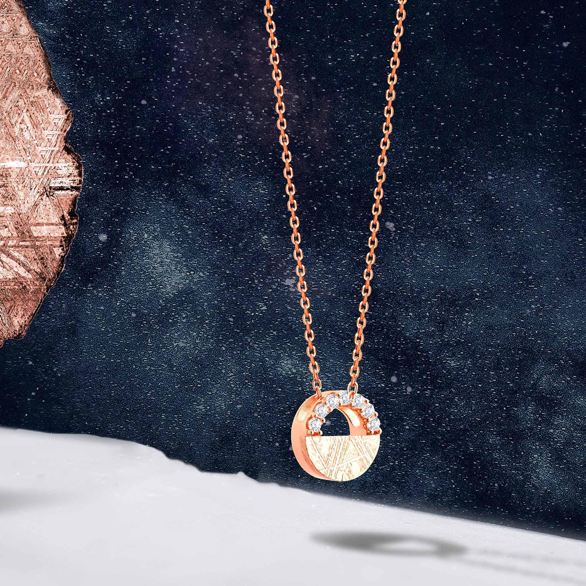 AWNL 瑞典珠寶 瑞典隕石 星輝 女士項鍊 隕石項鍊 - AWNL Taiwan