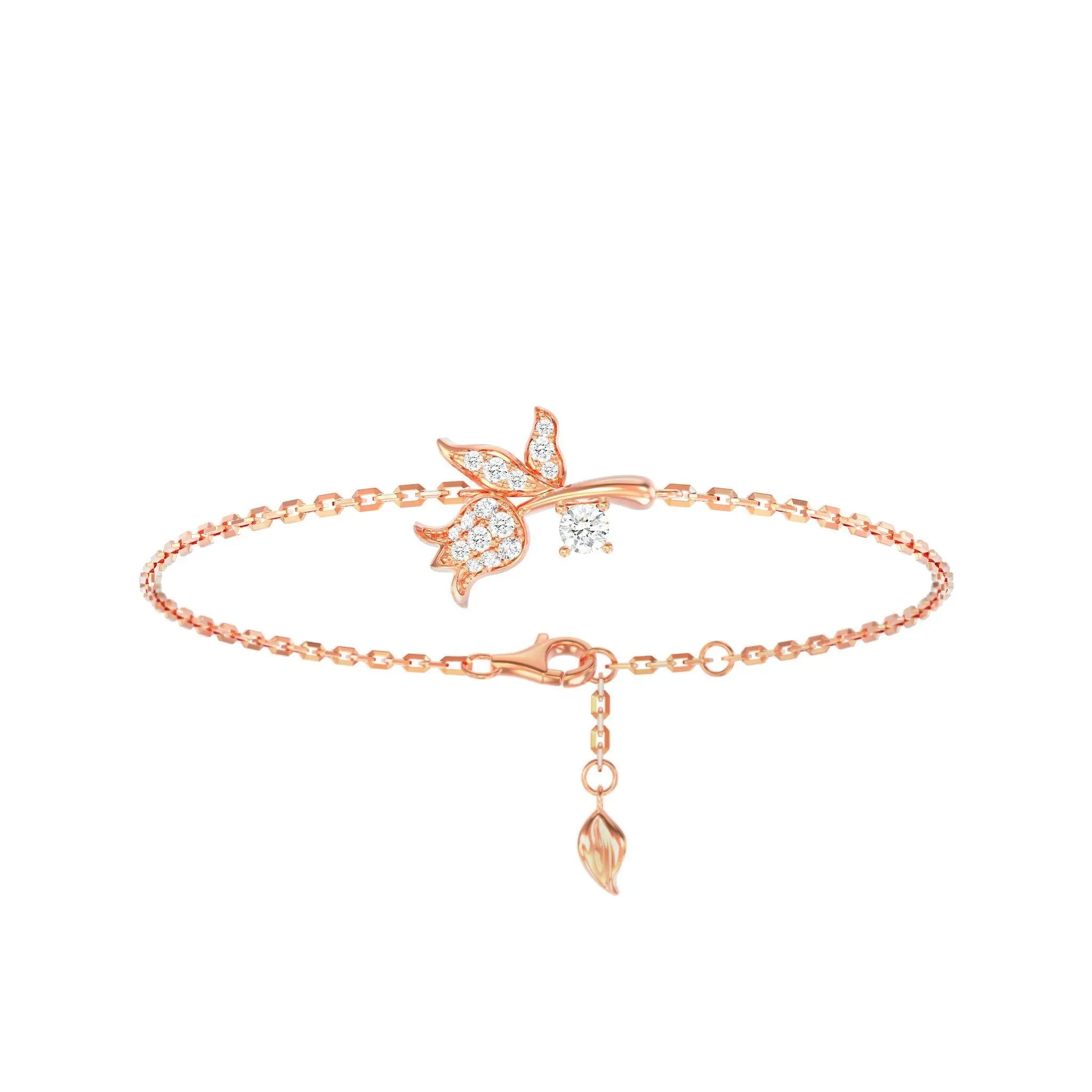 AWNL 瑞典珠寶 純銀 幸福鈴蘭 女士手鍊- AWNL Taiwan