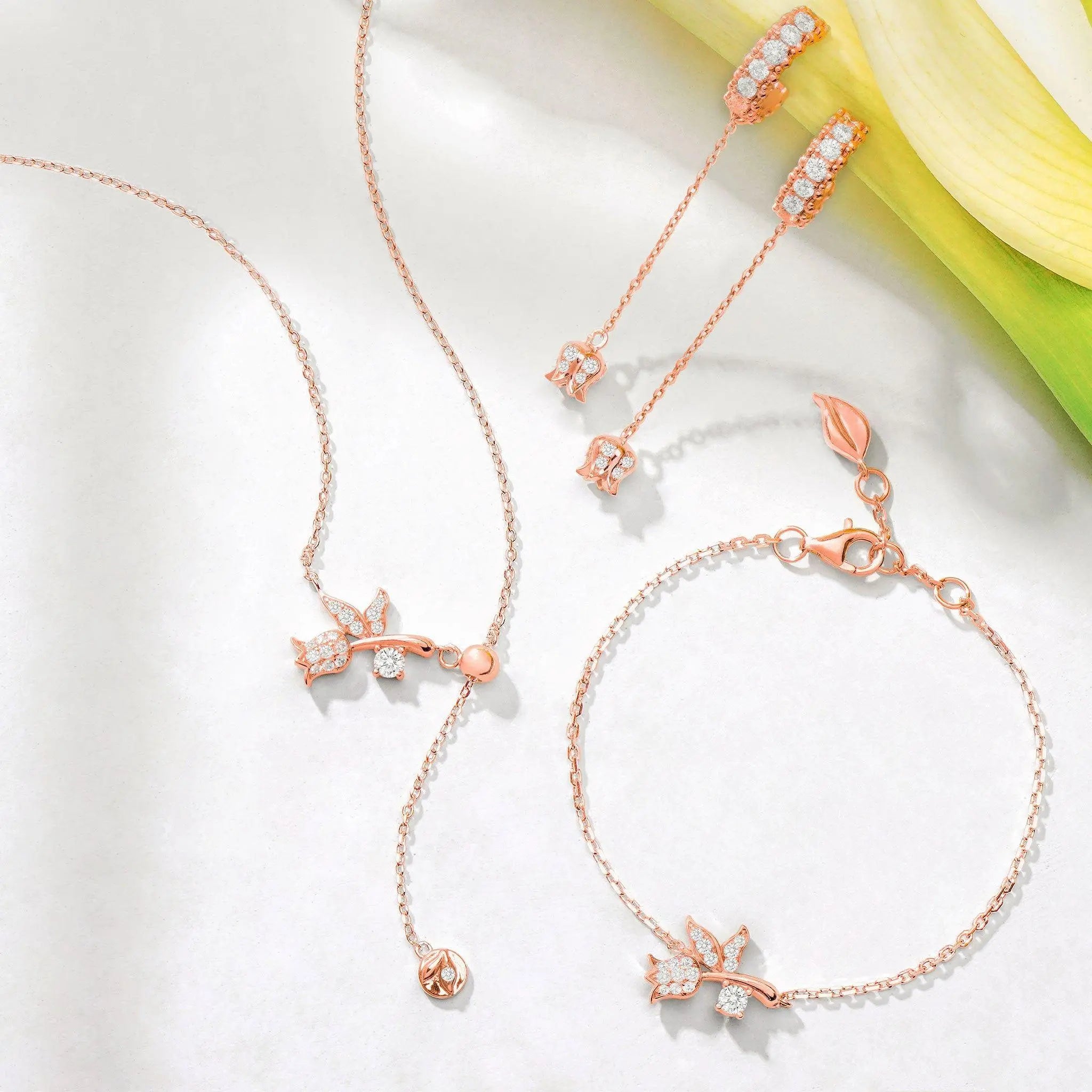 AWNL 瑞典珠寶 純銀 幸福鈴蘭 女士手鍊- AWNL Taiwan