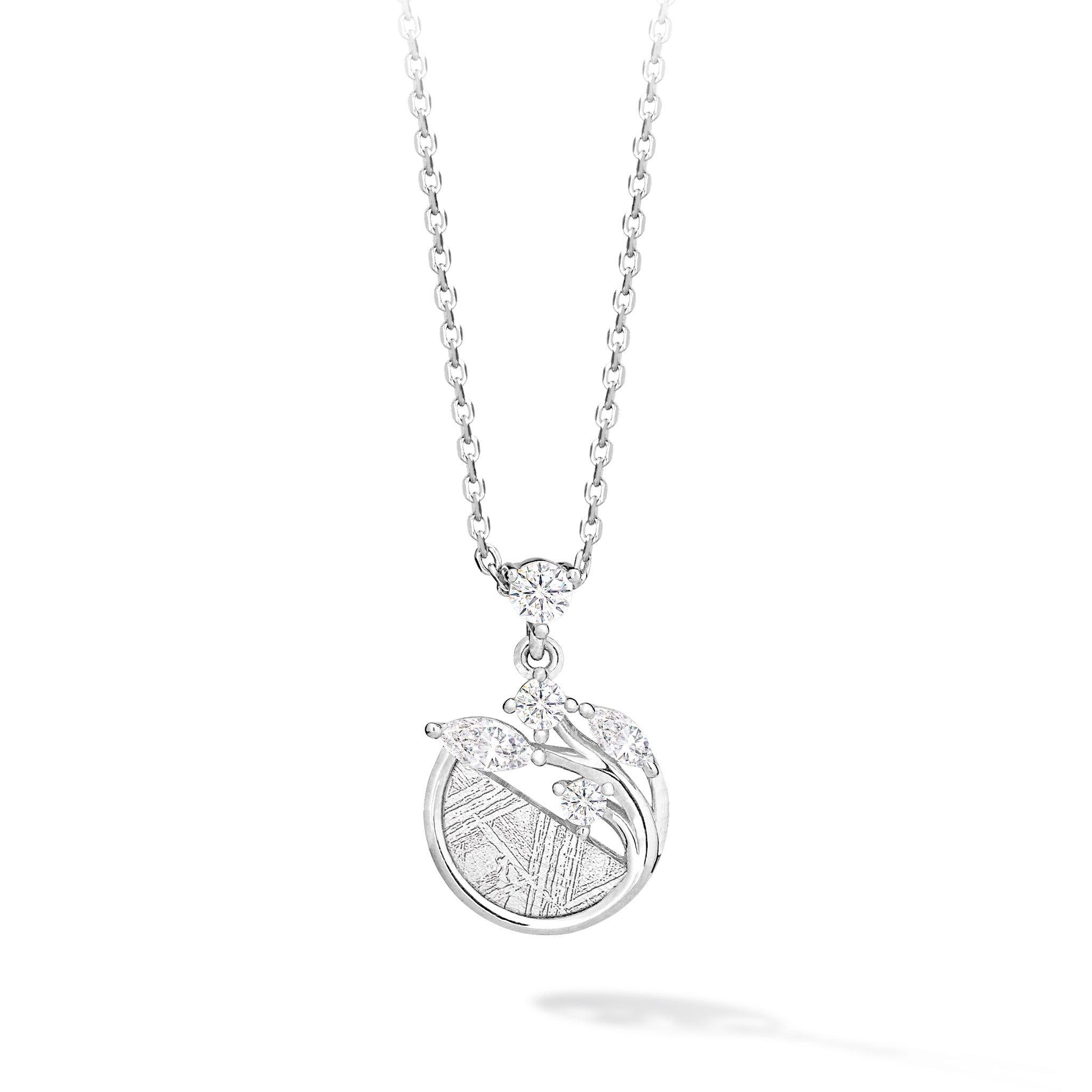 瑞典隕石女生純銀項鍊生命樹墜飾| AWNL品牌設計| 925鍍白金玫瑰金銀色 