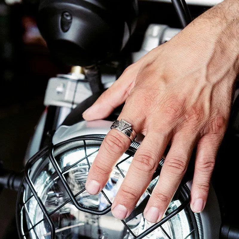 AWNL 隕石銀河同心 男士戒指 - AWNL Taiwan