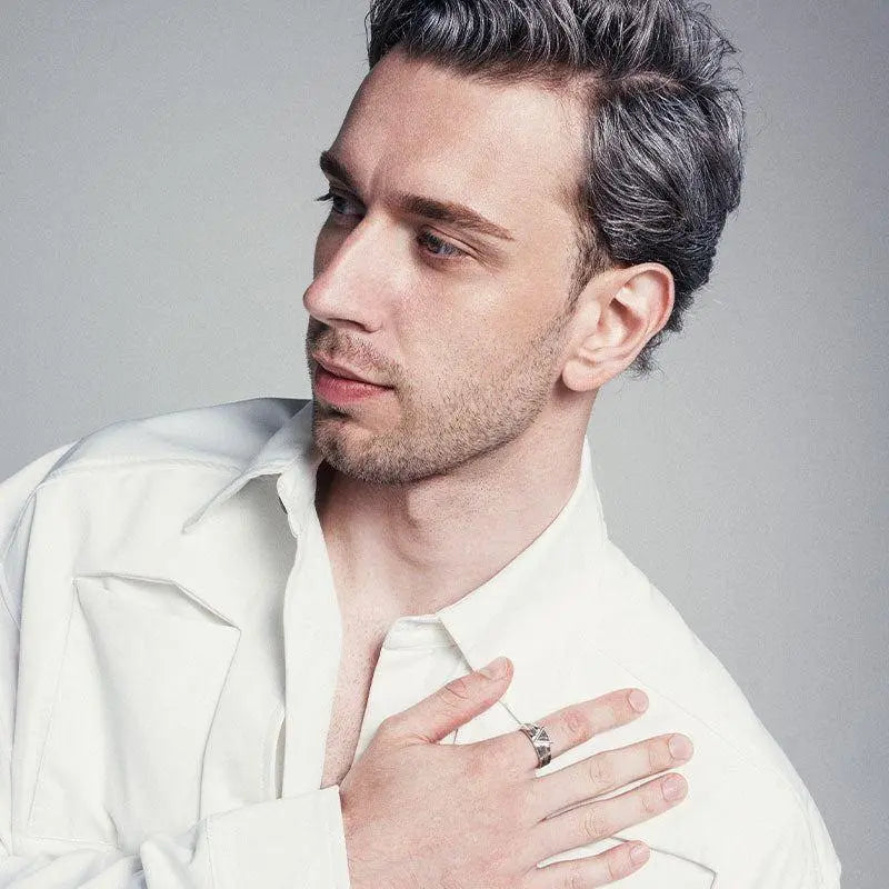 AWNL 隕石銀河同心 男士戒指 - AWNL Taiwan