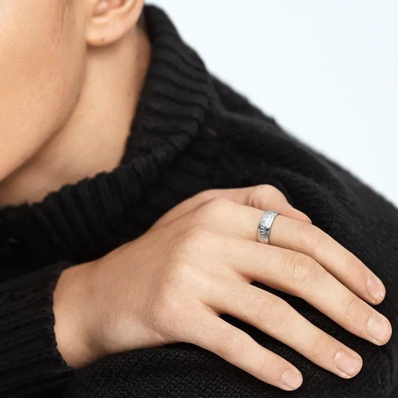 AWNL 外星密碼能量 男士戒指 - AWNL Taiwan