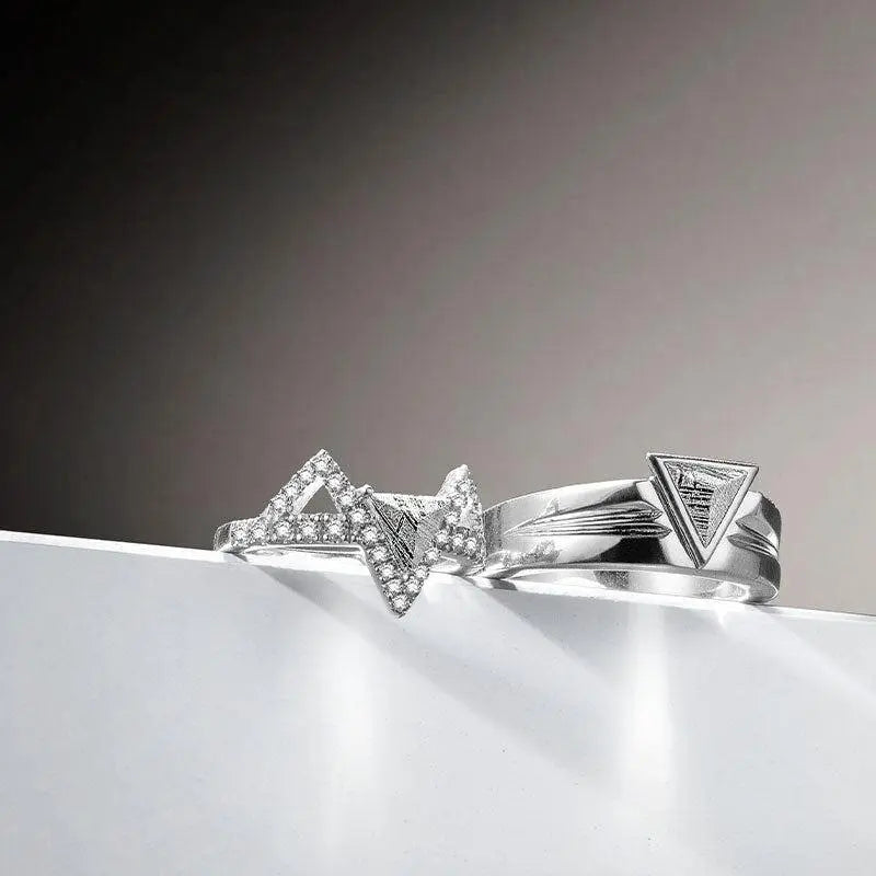 AWNL 隕石銀河同心 男士戒指 - AWNL Taiwan